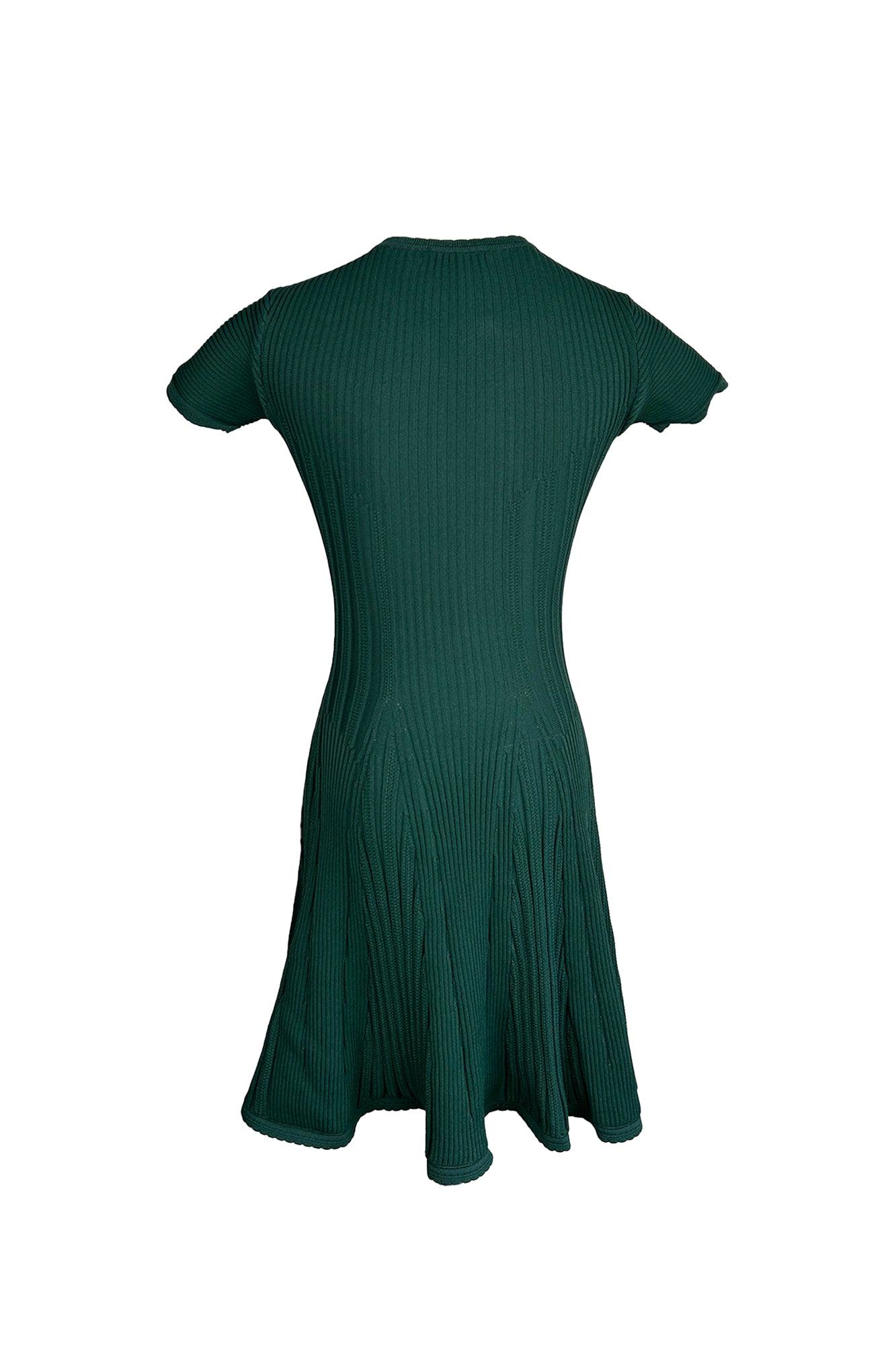 ALAÏA 2010S CLING AND FLARE DRESS
