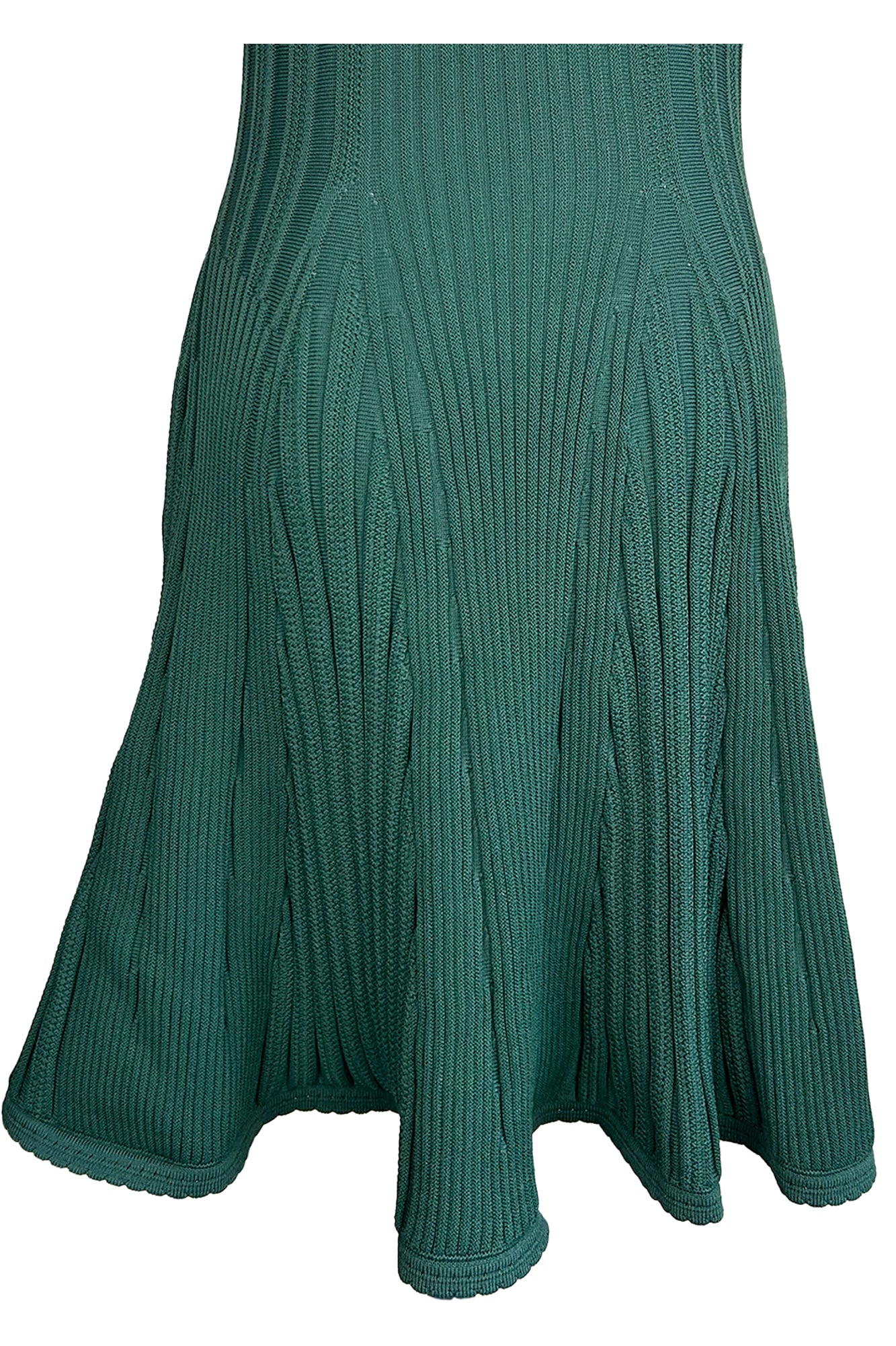ALAÏA 2010S CLING AND FLARE DRESS