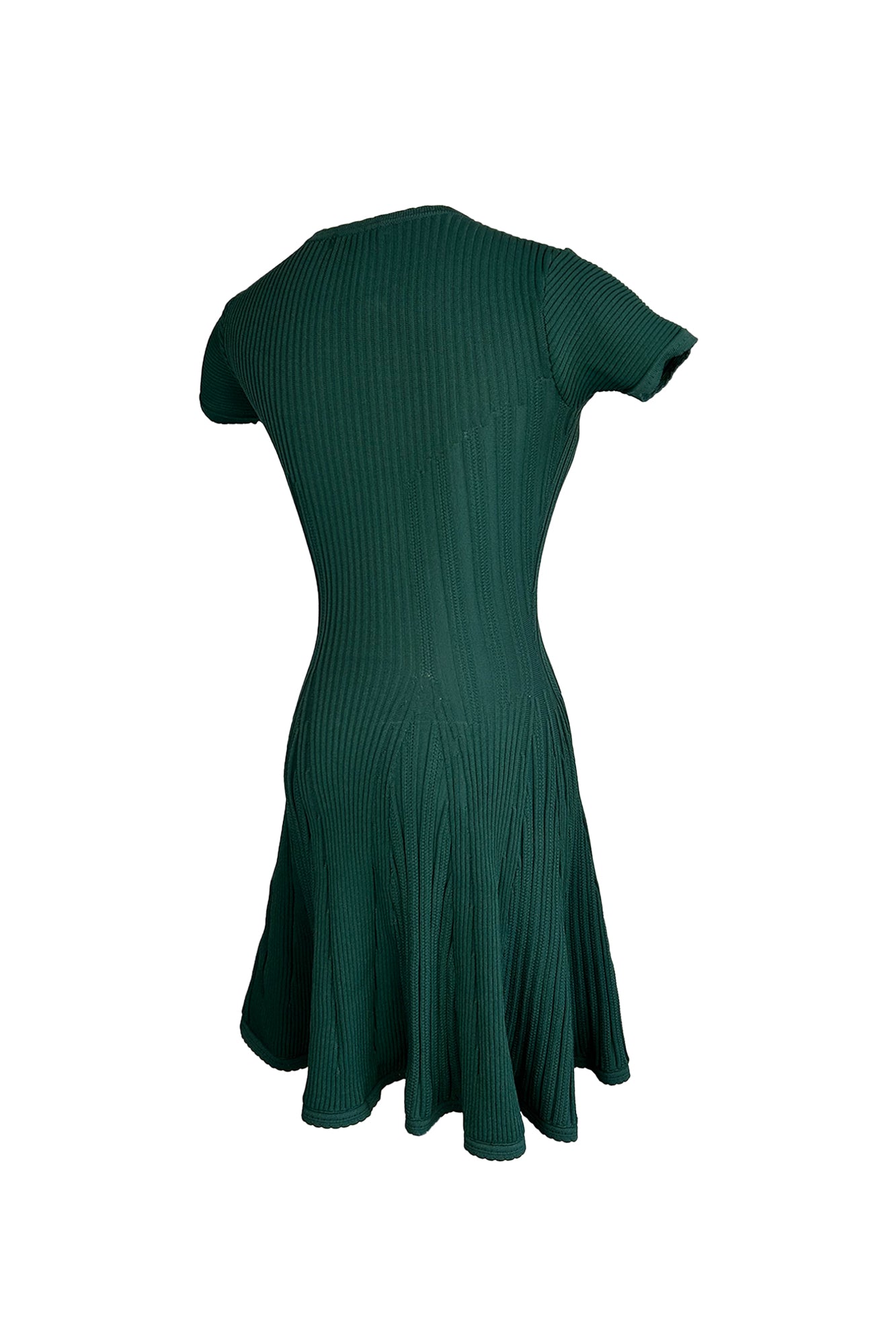 ALAÏA 2010S CLING AND FLARE DRESS