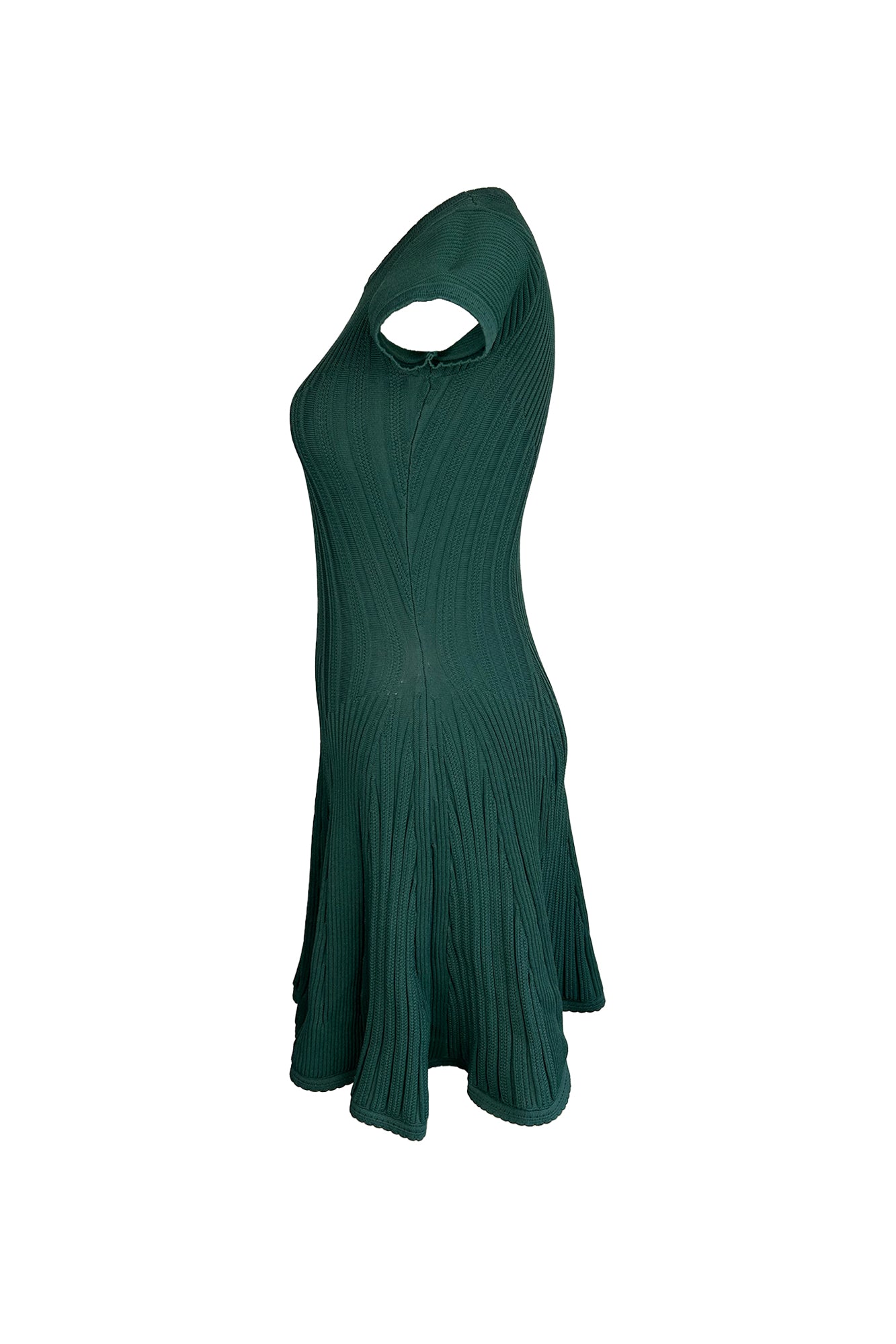 ALAÏA 2010S CLING AND FLARE DRESS