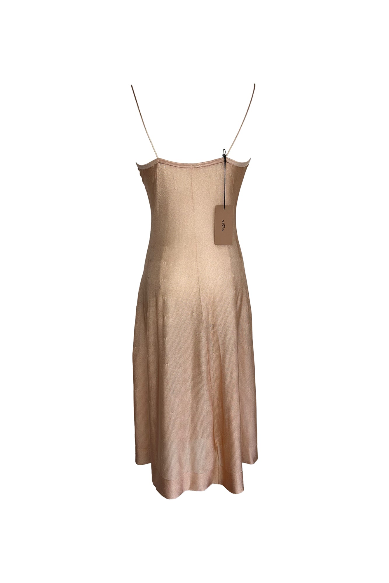 ALAÏA 2020S NEW KNIT SLIP DRESS