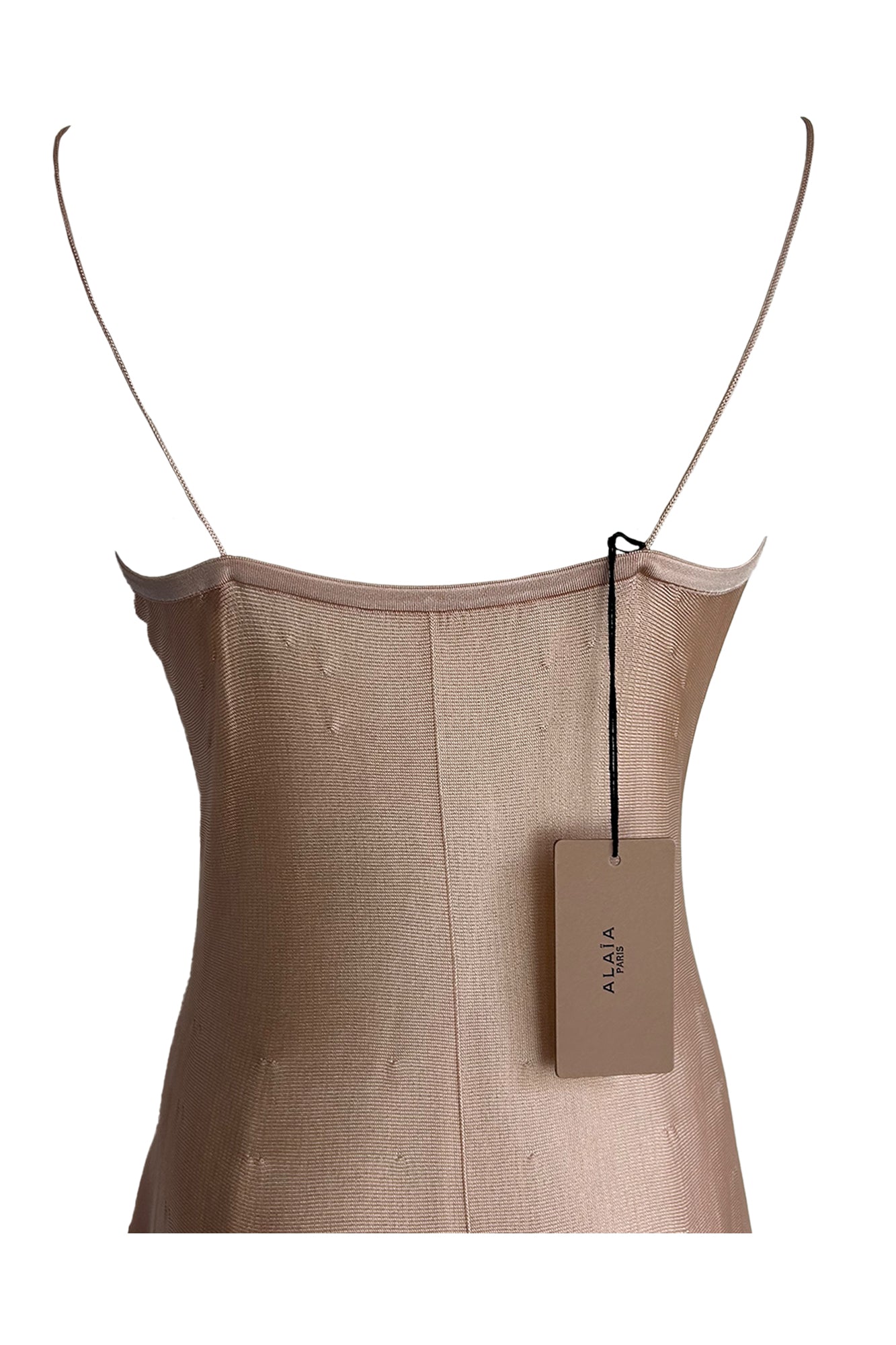 ALAÏA 2020S NEW KNIT SLIP DRESS