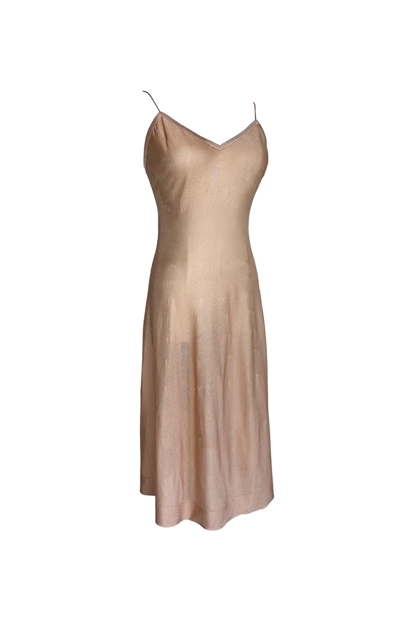ALAÏA 2020S NEW KNIT SLIP DRESS