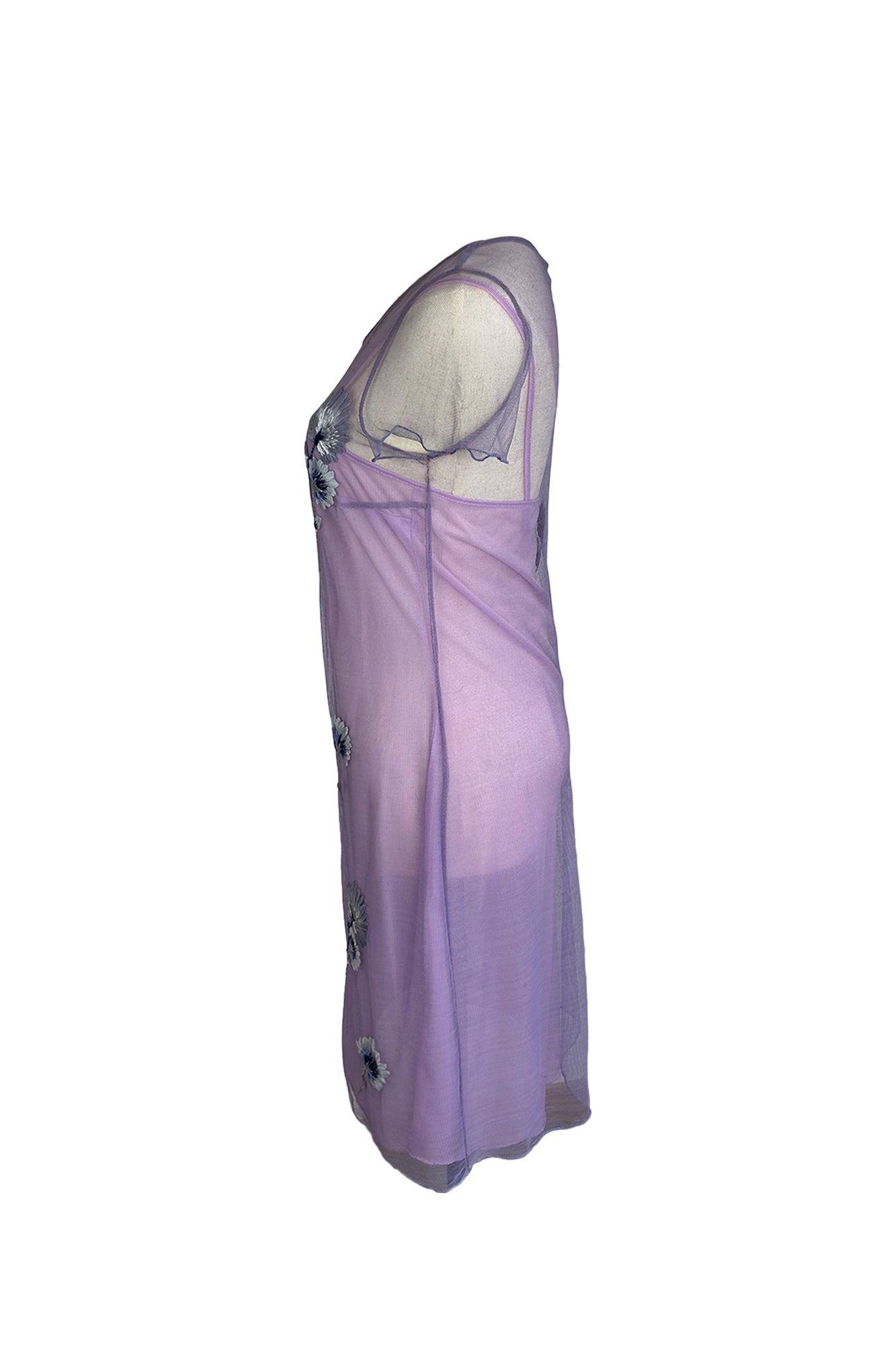 BLUGIRL BLUMARINE 2000S 2 PIECE MESH DRESS