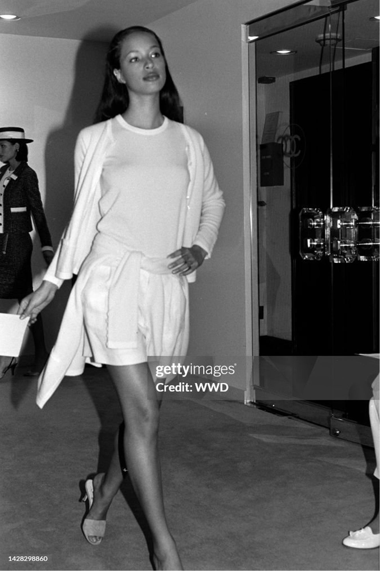 CHANEL 1996 CRUISE SHORT SLEEVE CASHMERE CARDIGAN