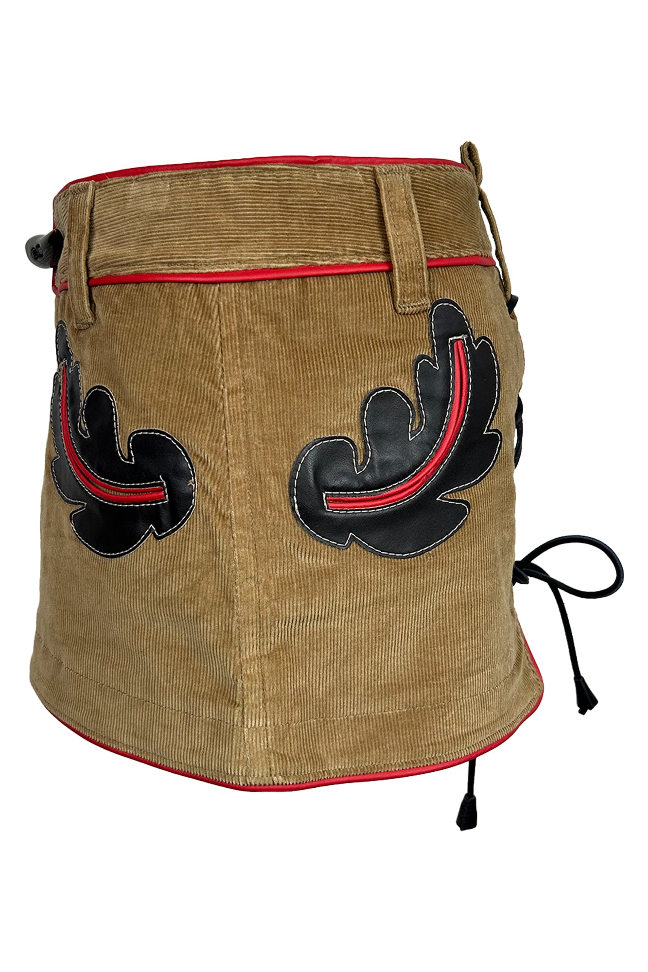 DSQUARED2 F/W 2004 WESTERN MINI SKIRT