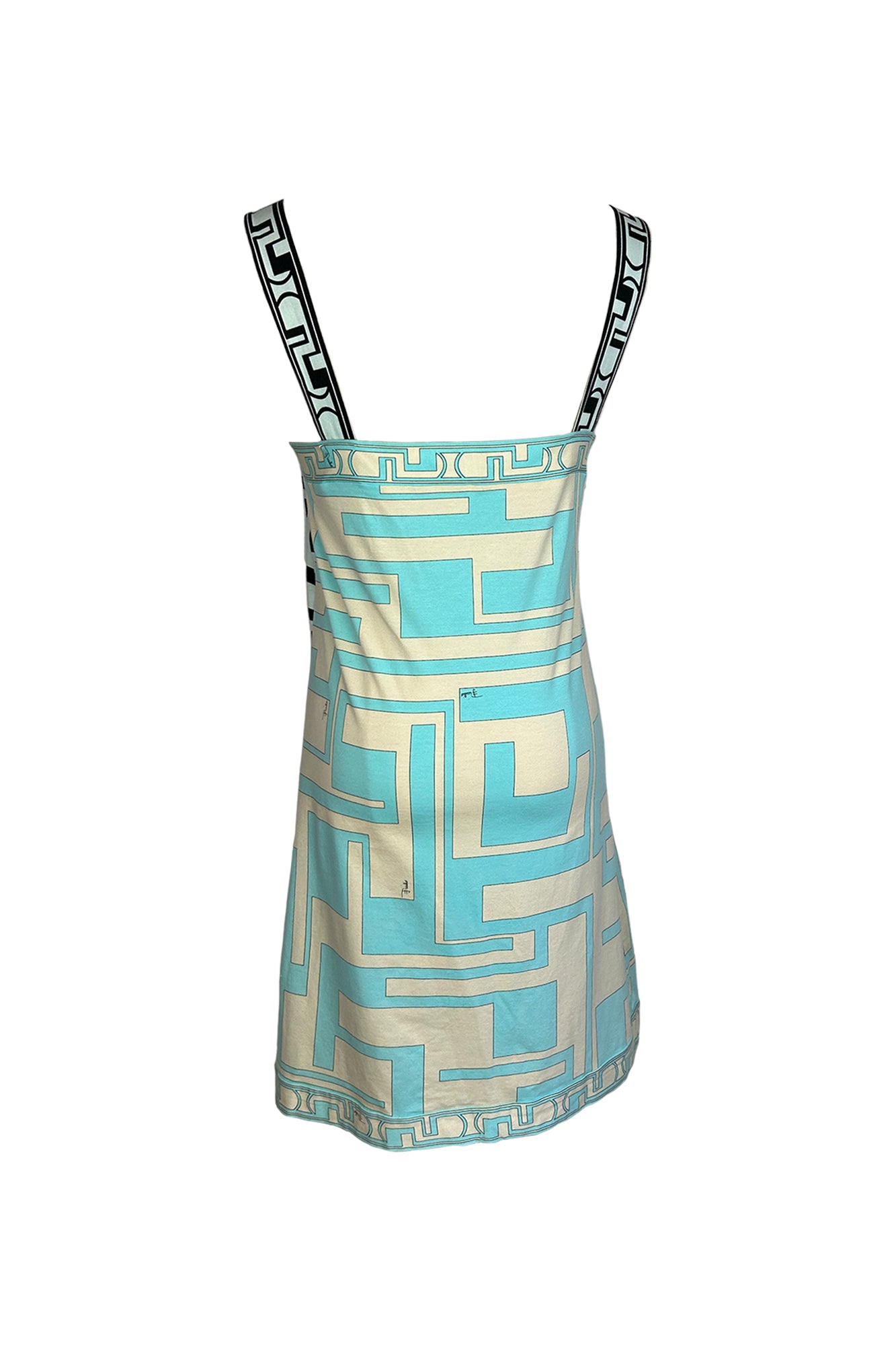 EMILIO PUCCI 1990S TORRE MOTIF DRESS
