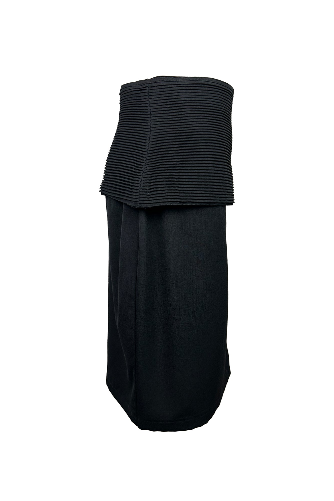 GIANNI VERSACE 1980S PLEATED WRAP SKIRT