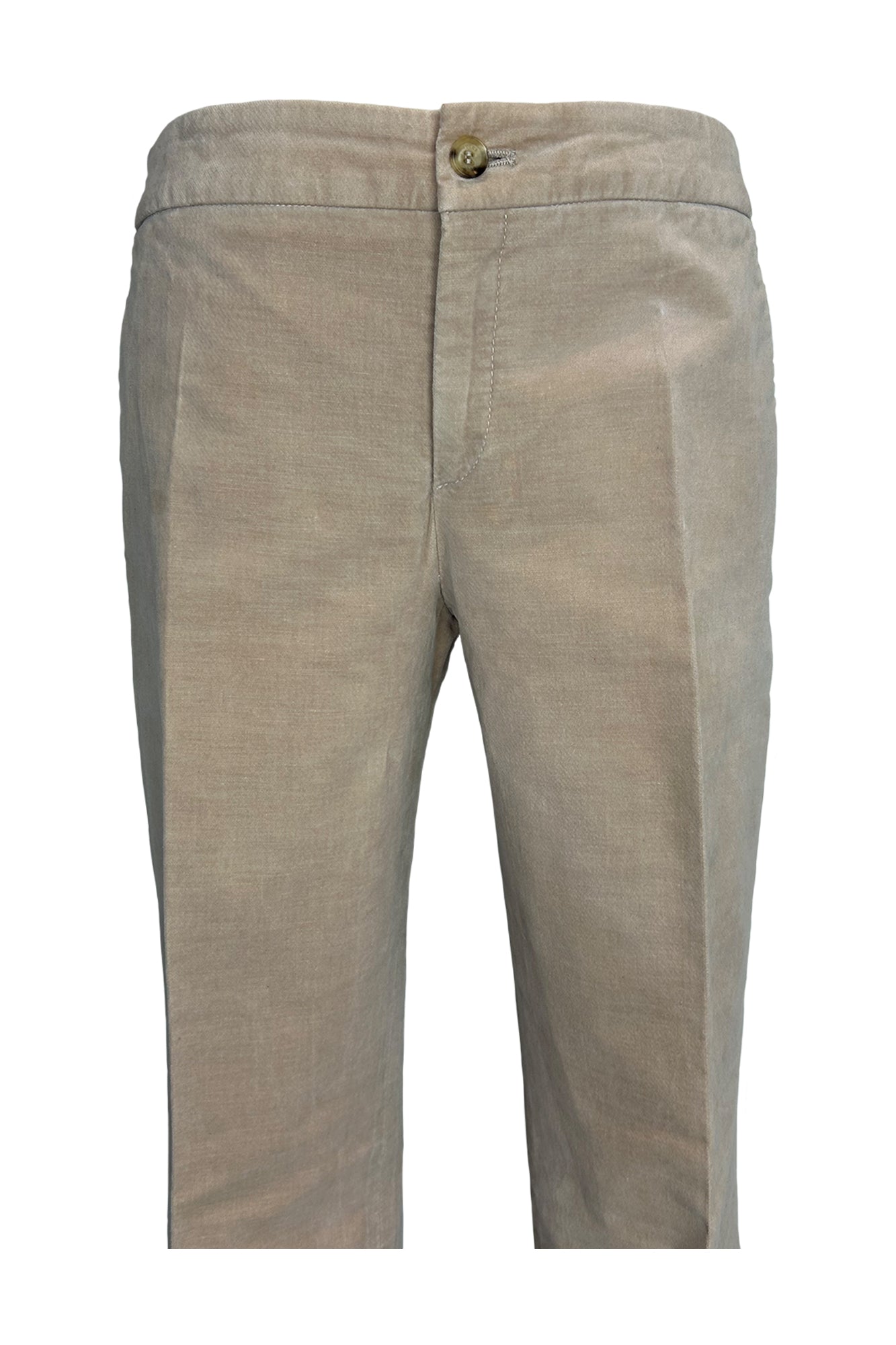 GUCCI 2006 VELVET PRESSED PLEAT TROUSERS