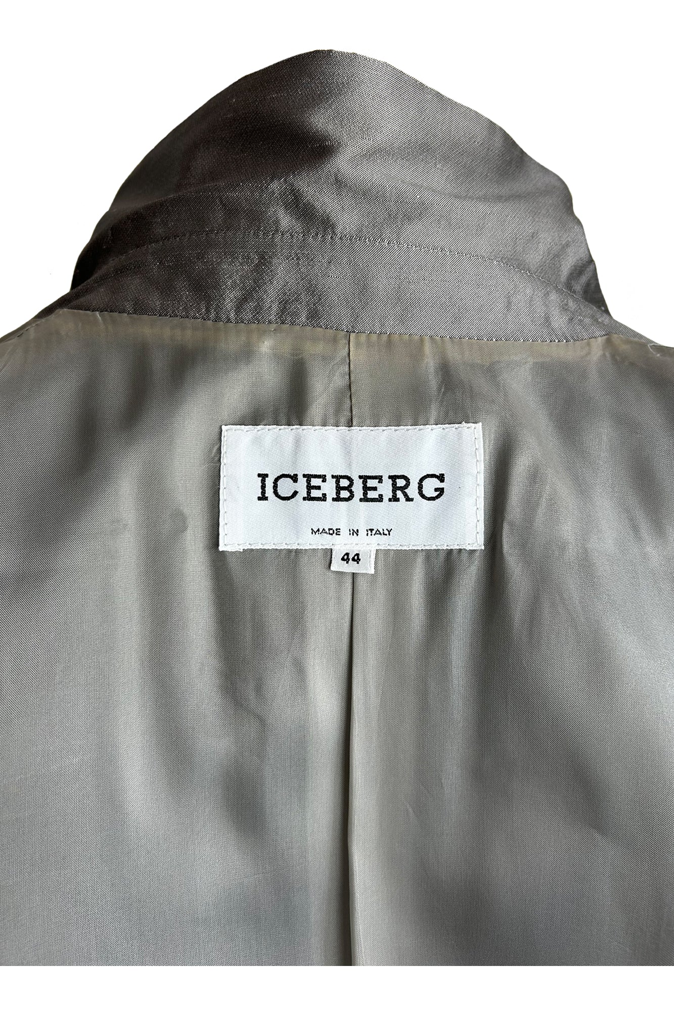 ICEBERG 1990S SILK BLAZER