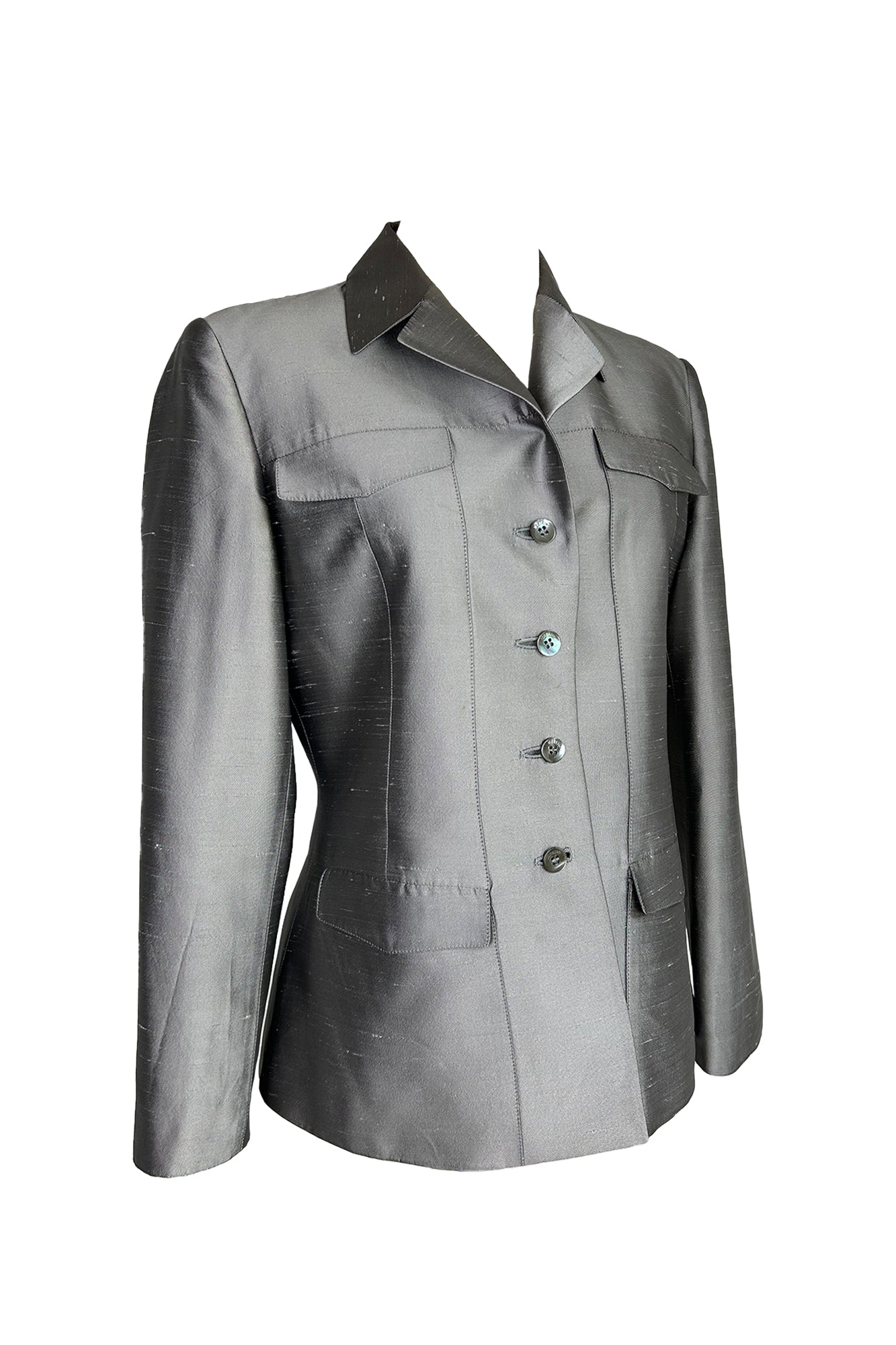 ICEBERG 1990S SILK BLAZER