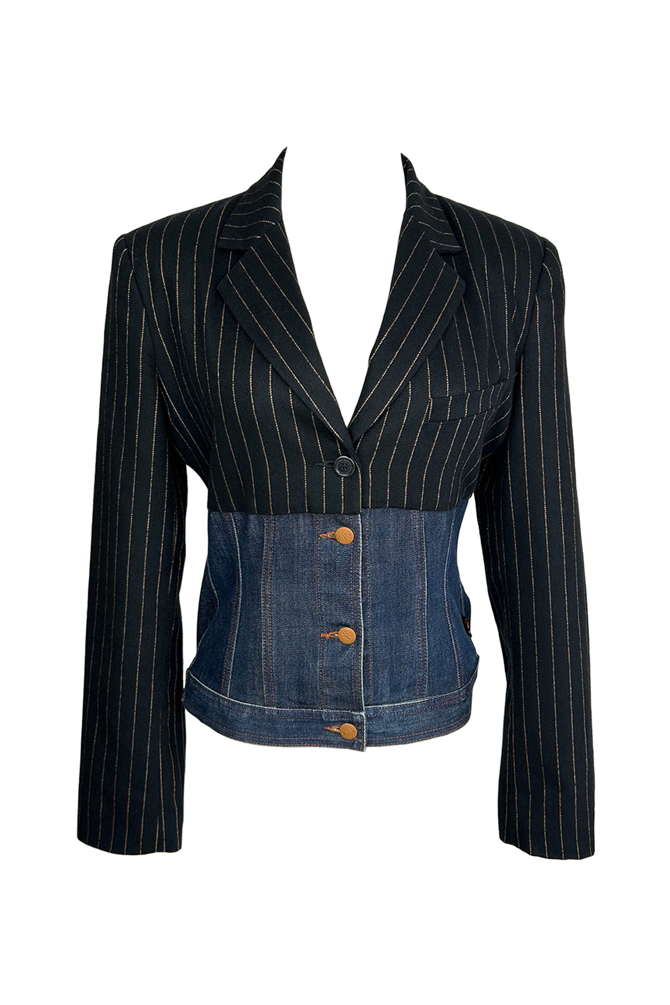 JEAN PAUL GAULTIER JEAN'S 1990S DECONSTRUCTED JACKET