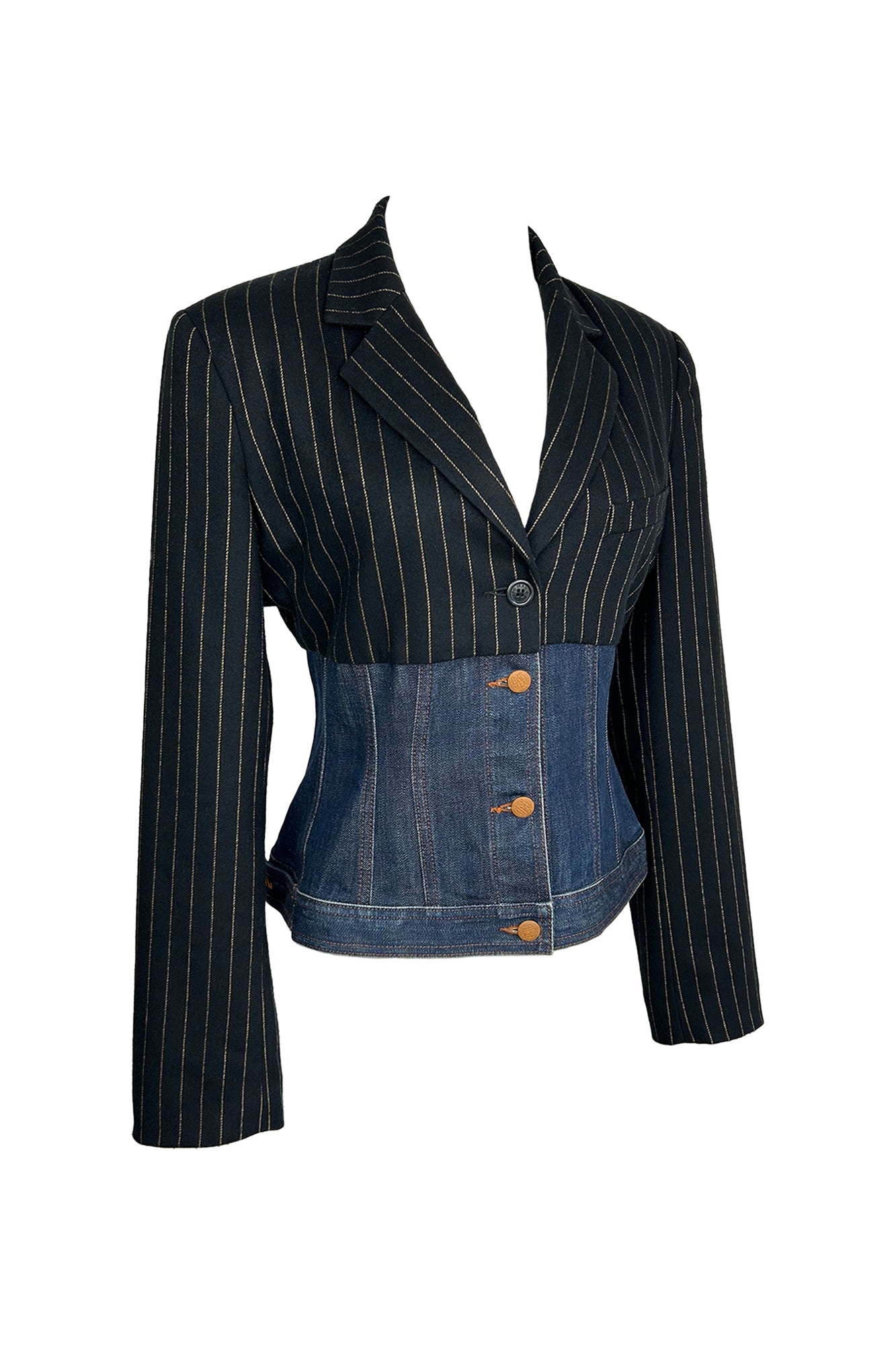 JEAN PAUL GAULTIER JEAN'S 1990S DECONSTRUCTED JACKET