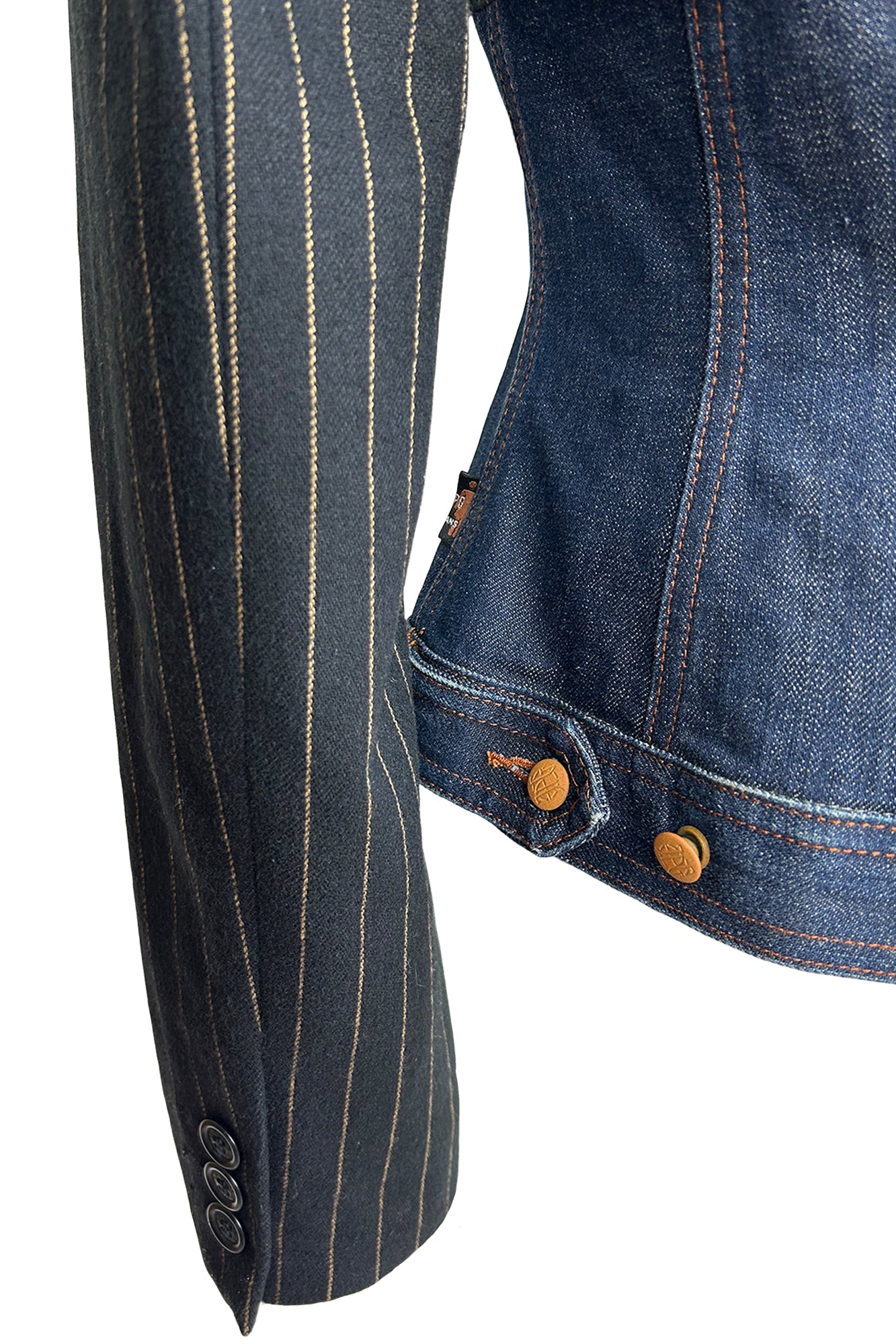 JEAN PAUL GAULTIER JEAN'S 1990S DECONSTRUCTED JACKET