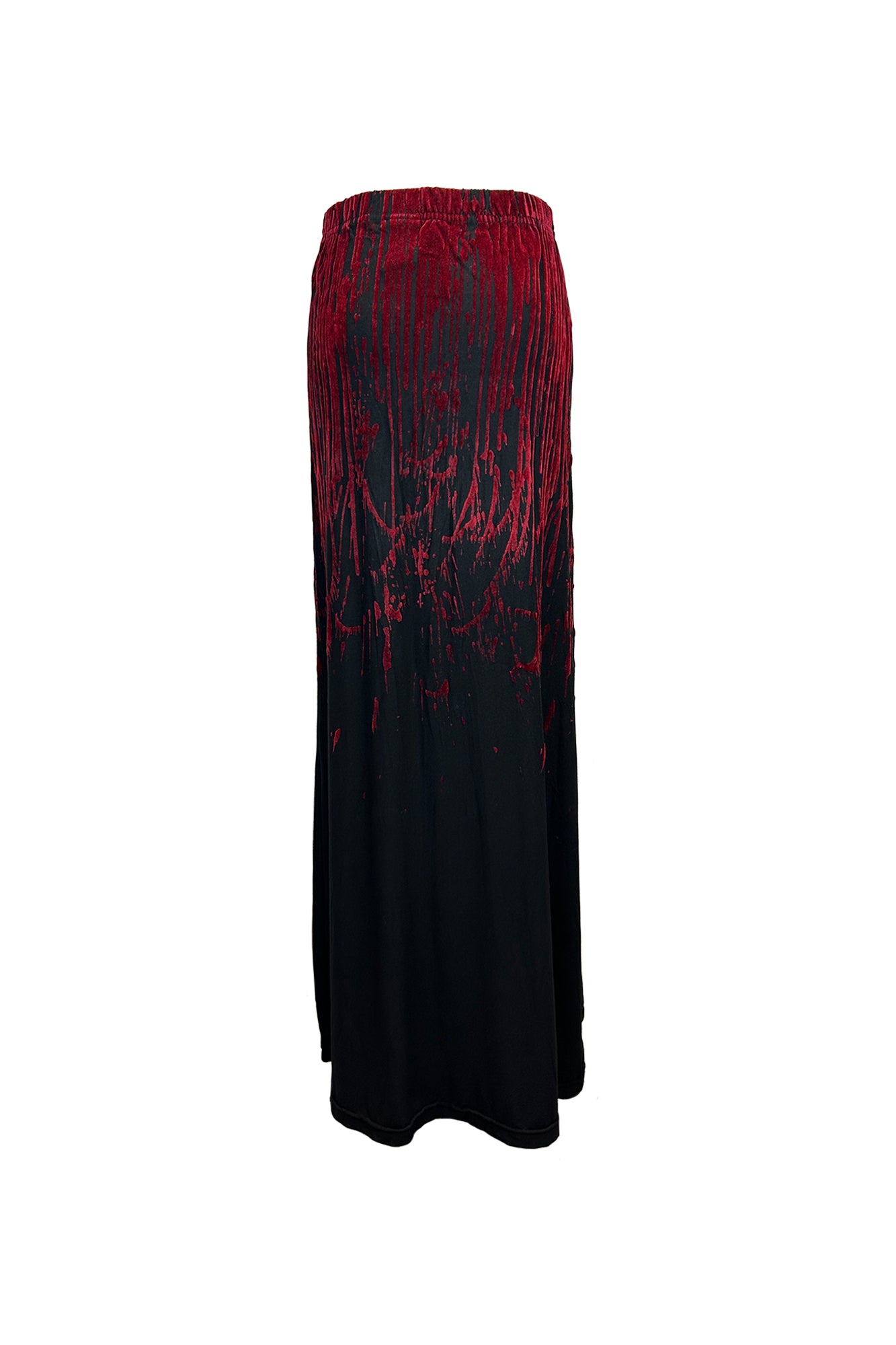JEAN PAUL GAULTIER JEAN'S F/W 1998 VELVET MAXI SKIRT