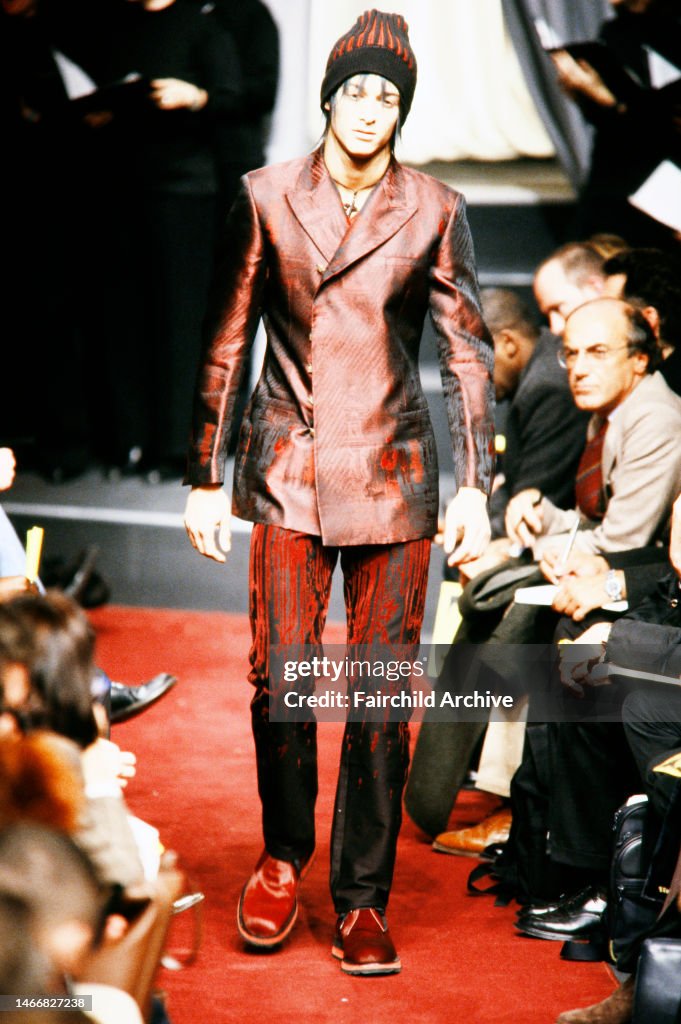 JEAN PAUL GAULTIER JEAN'S F/W 1998 VELVET MAXI SKIRT