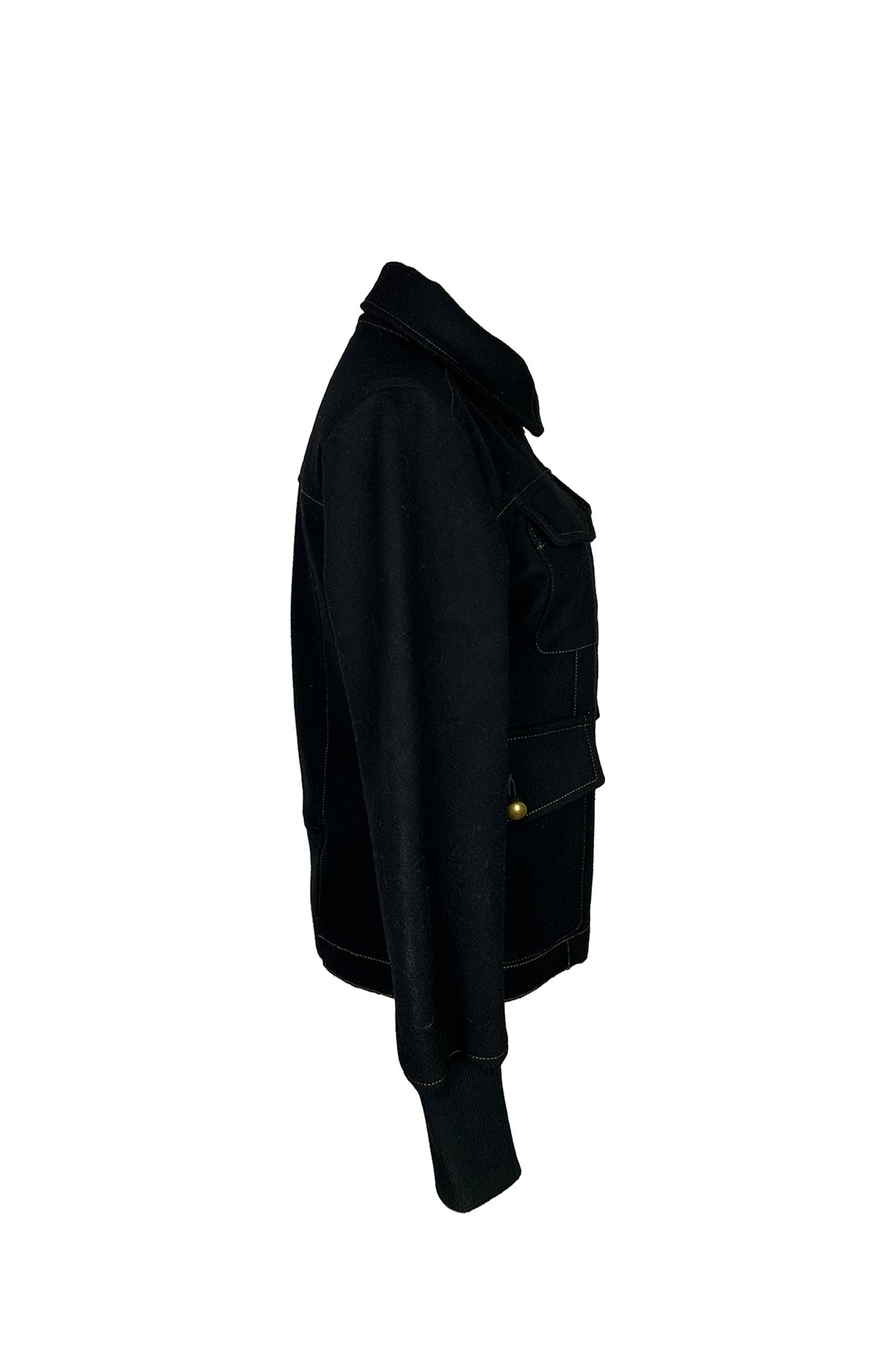 JEAN PAUL GAULTIER JEAN'S 1990S WOOL MILITARY JACKET