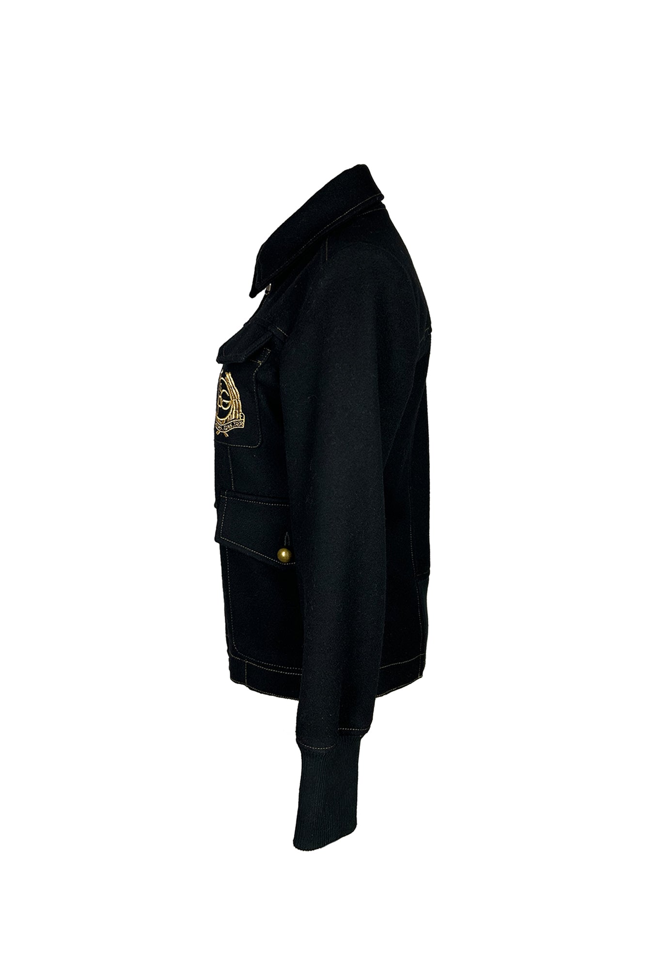 JEAN PAUL GAULTIER JEAN'S 1990S WOOL MILITARY JACKET