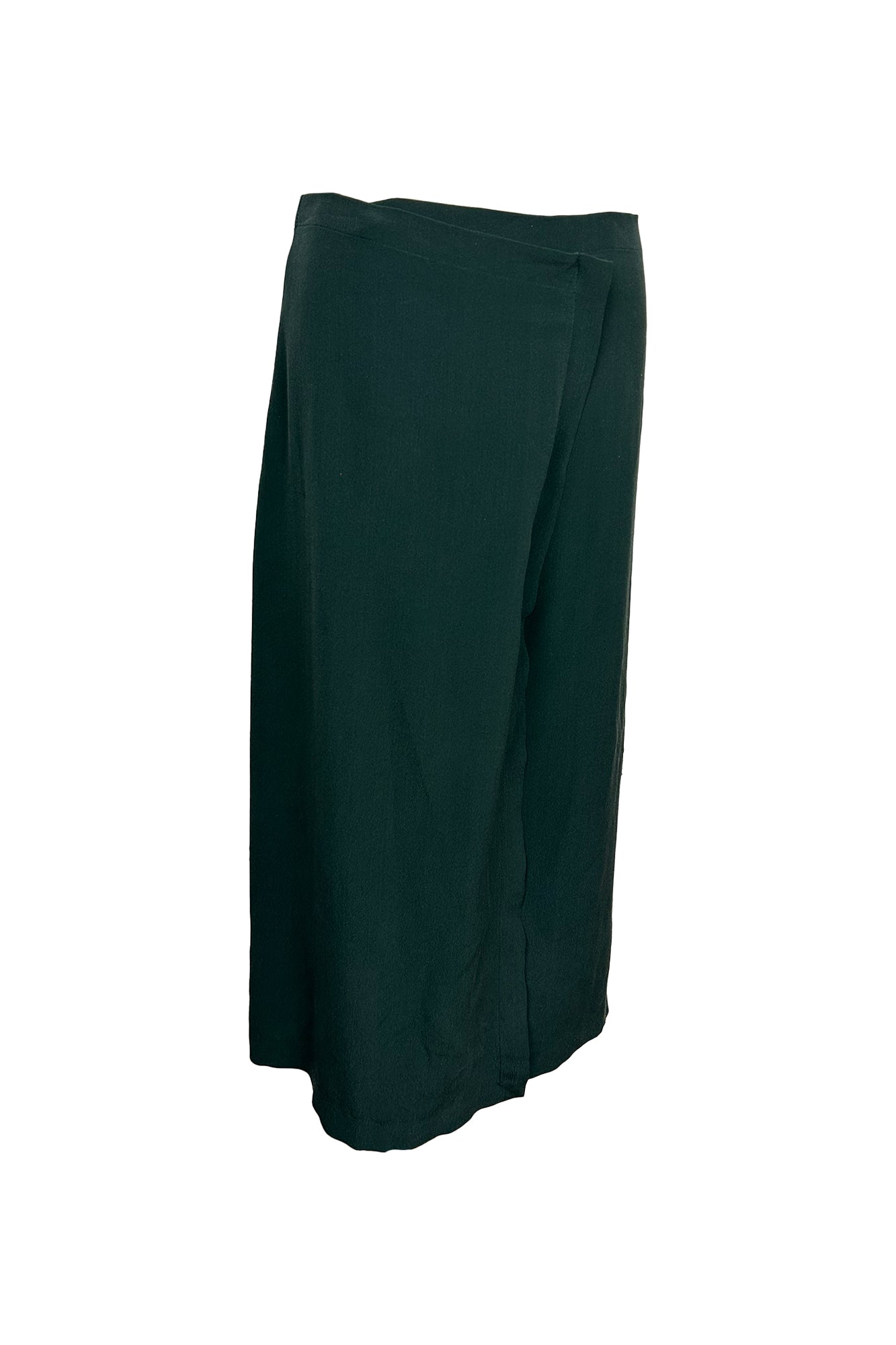 LIVIANA CONTI 2000S SILK ASYMMETRICAL SKIRT