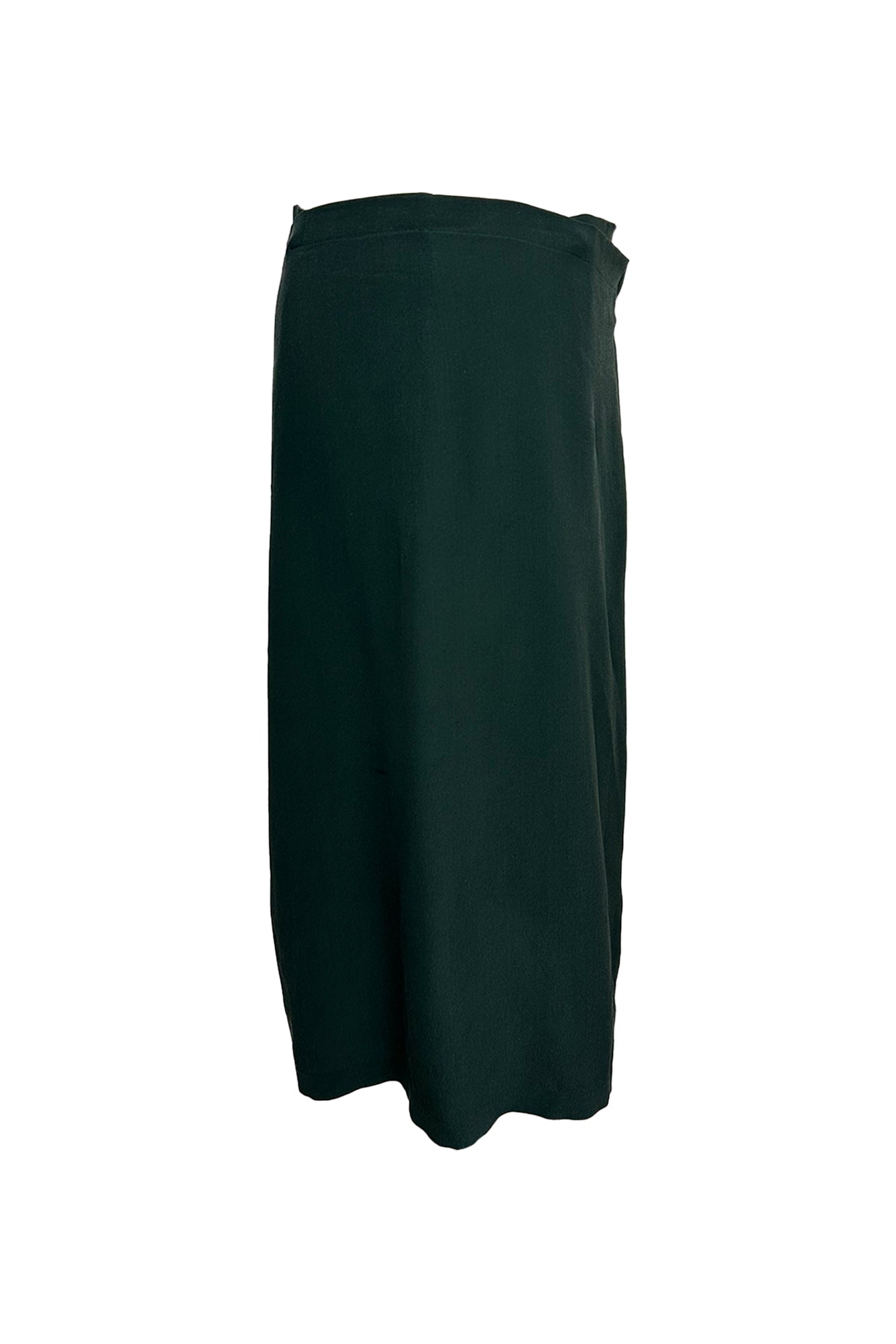LIVIANA CONTI 2000S SILK ASYMMETRICAL SKIRT