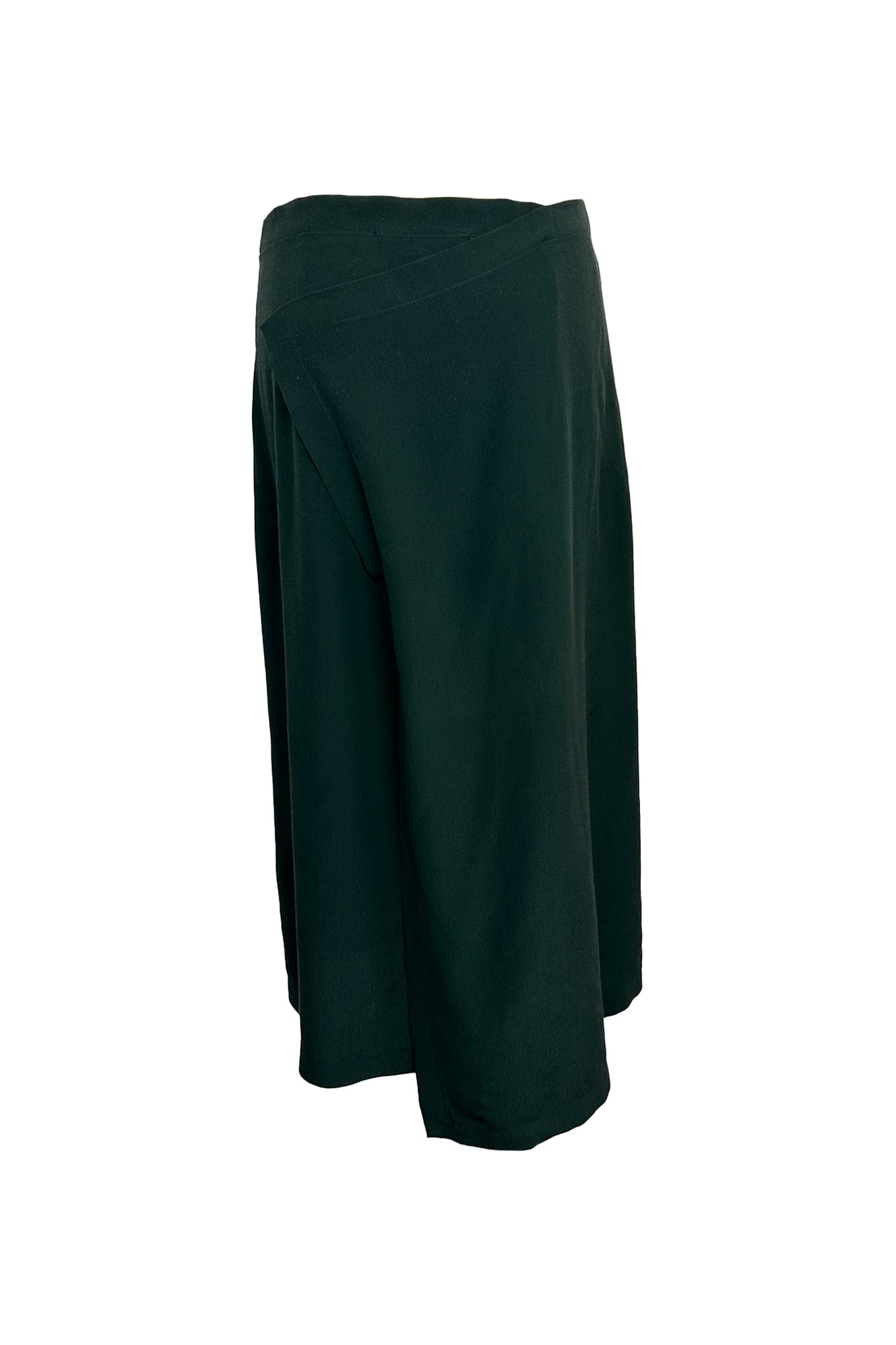 LIVIANA CONTI 2000S SILK ASYMMETRICAL SKIRT