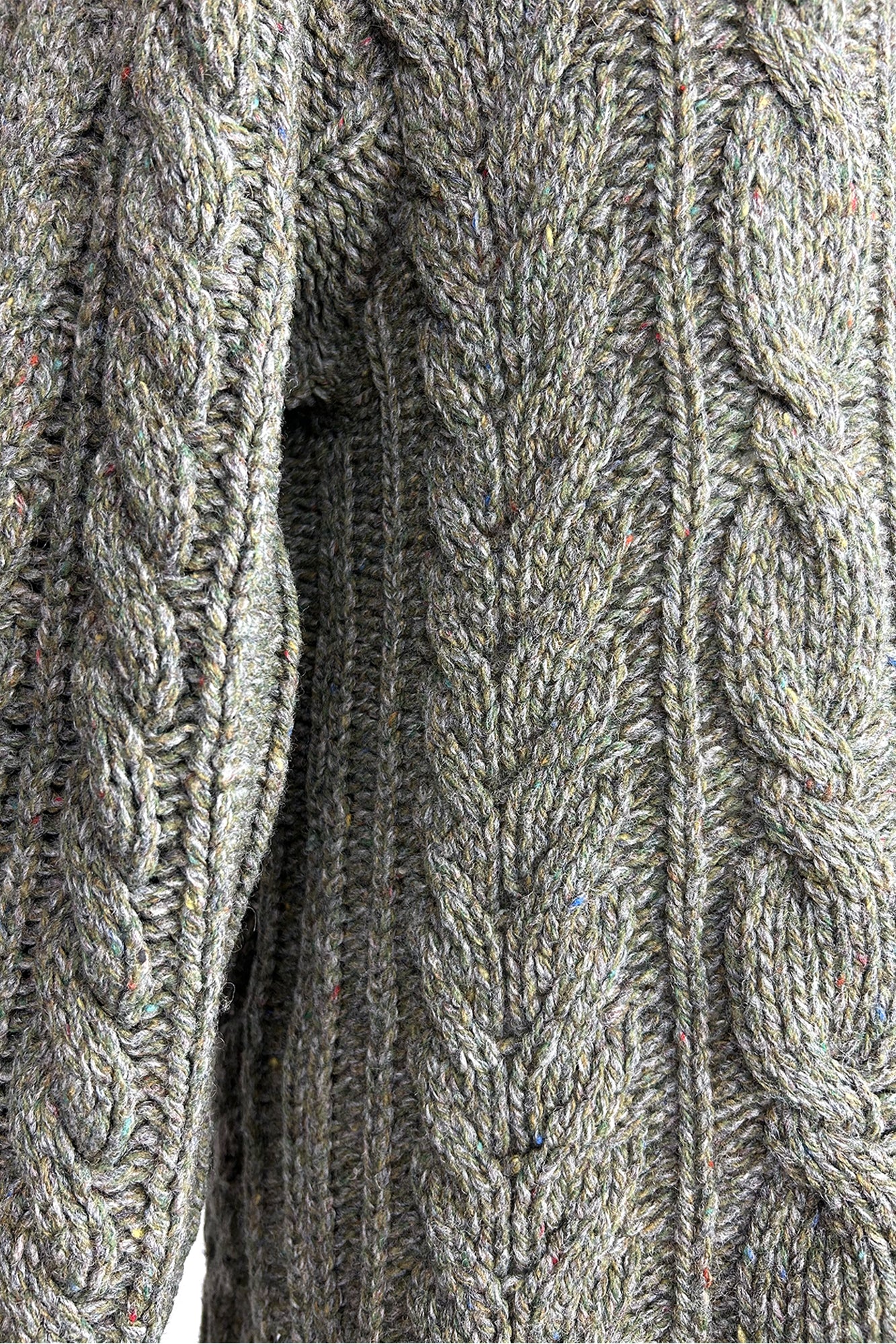 MIU MIU 1990S CABLE-KNIT TURTLEKNECK