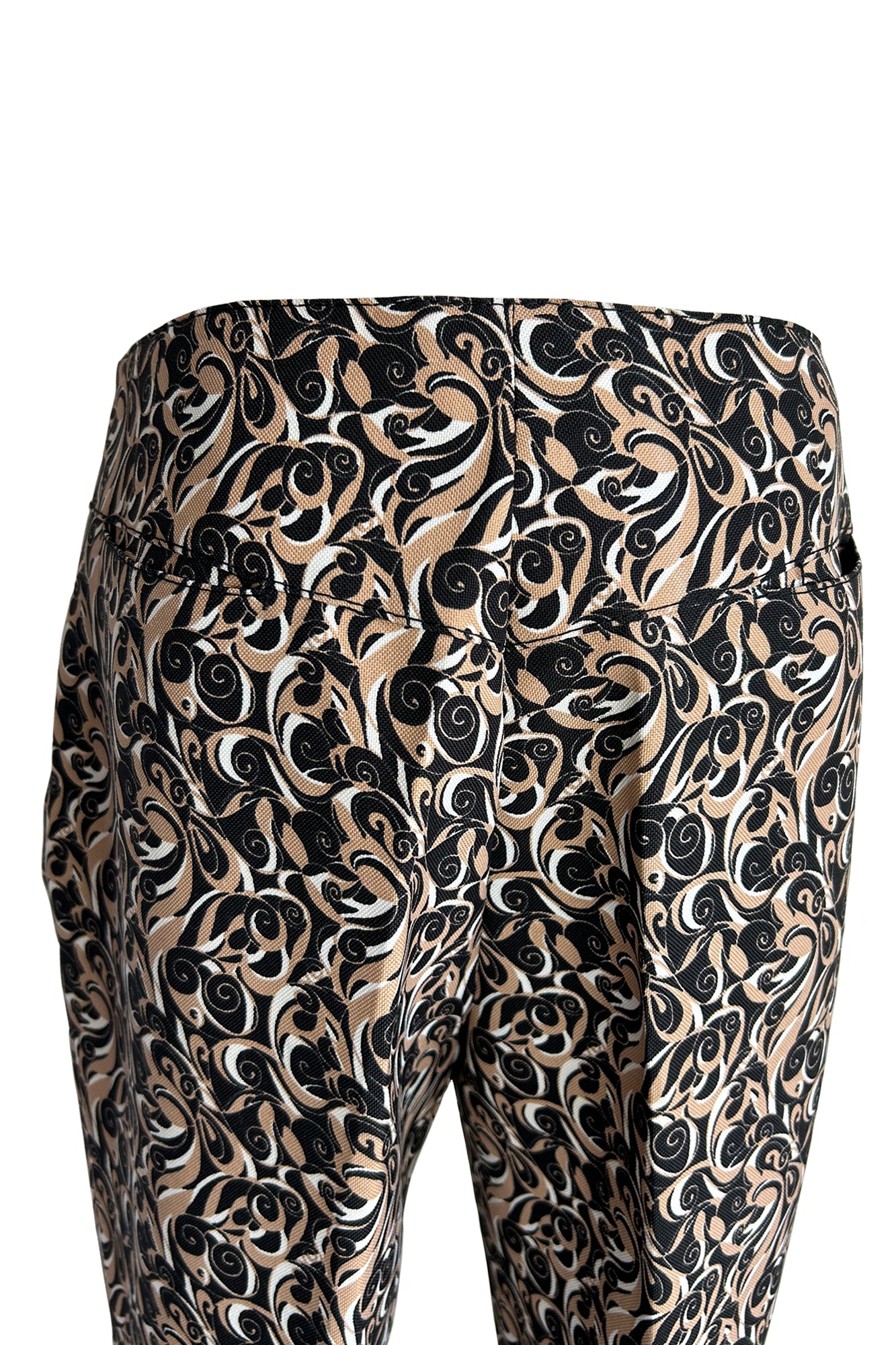 MIU MIU F/W 2000 ABSTRACT PRINT TROUSERS