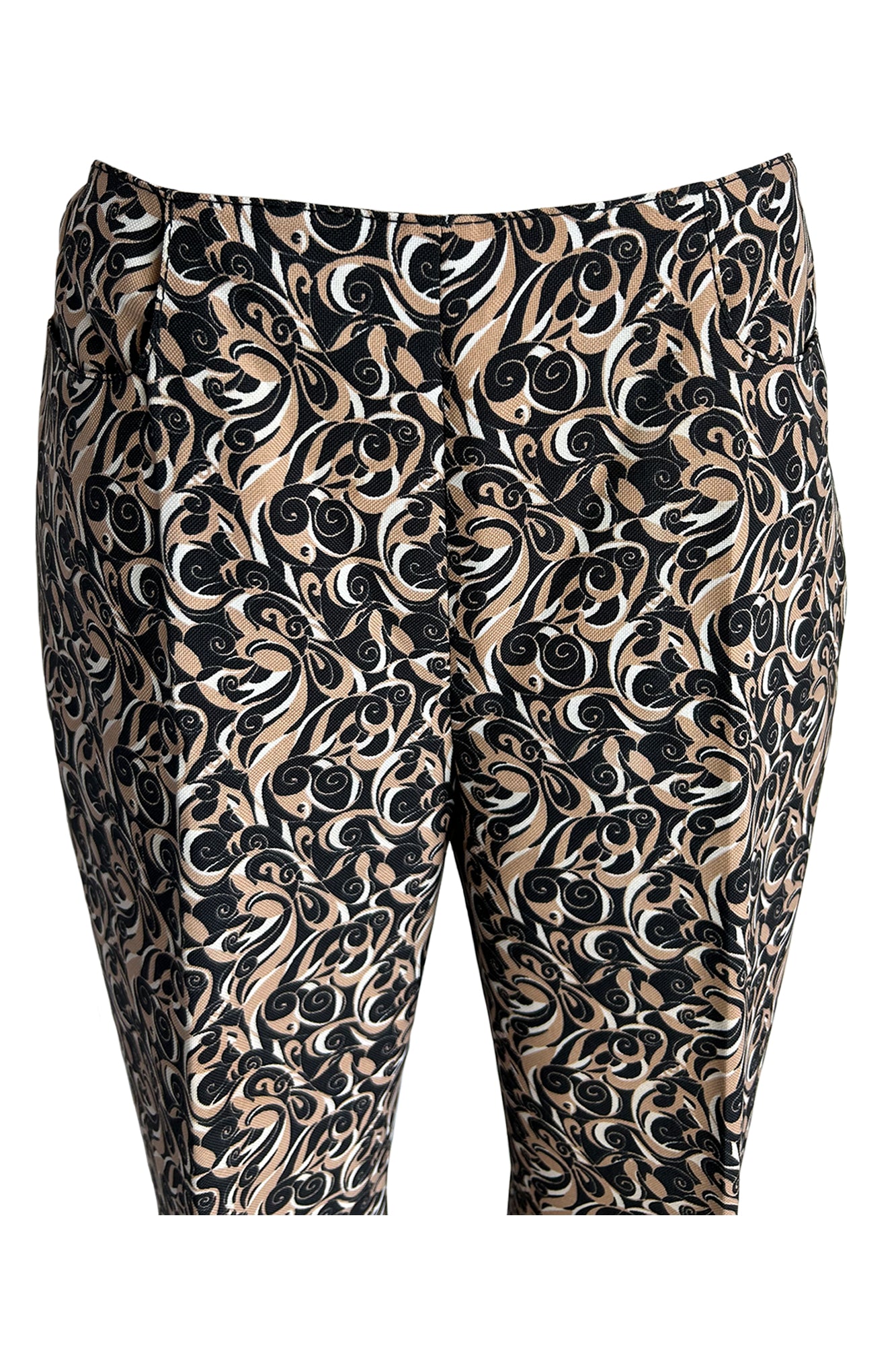 MIU MIU F/W 2000 ABSTRACT PRINT TROUSERS
