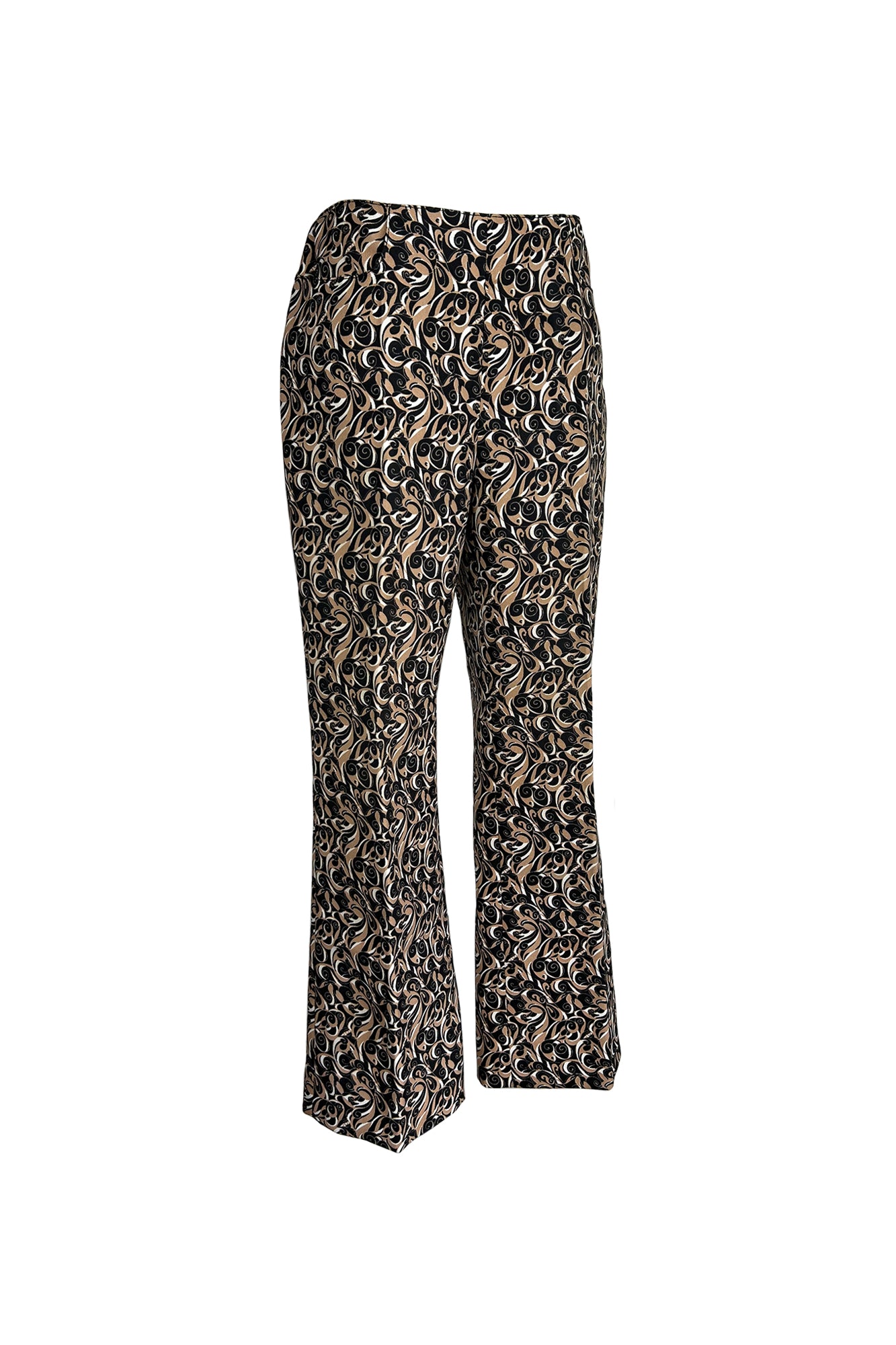 MIU MIU F/W 2000 ABSTRACT PRINT TROUSERS