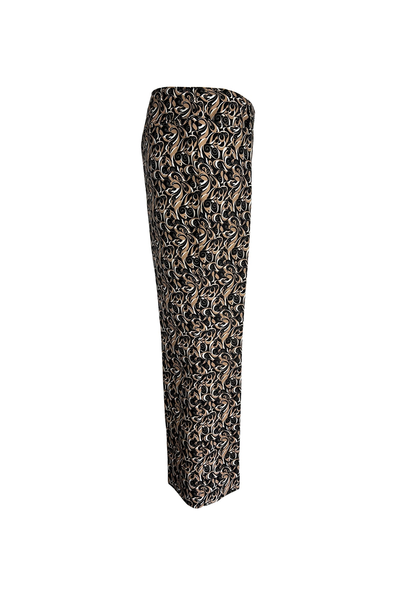 MIU MIU F/W 2000 ABSTRACT PRINT TROUSERS