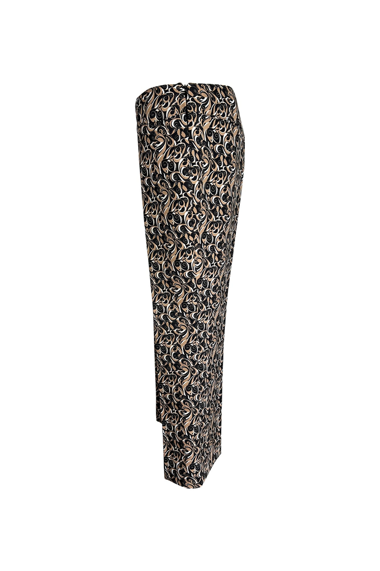MIU MIU F/W 2000 ABSTRACT PRINT TROUSERS