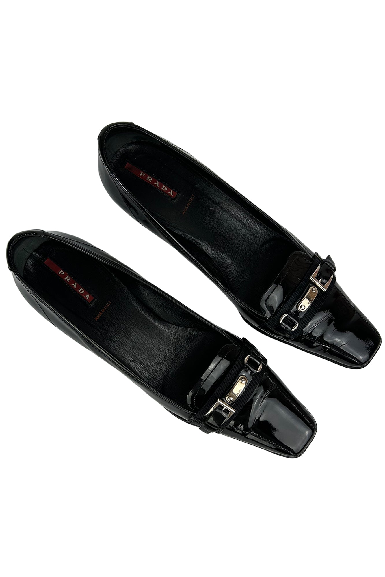 PRADA LINEA ROSSA 2000S KITTEN HEELS