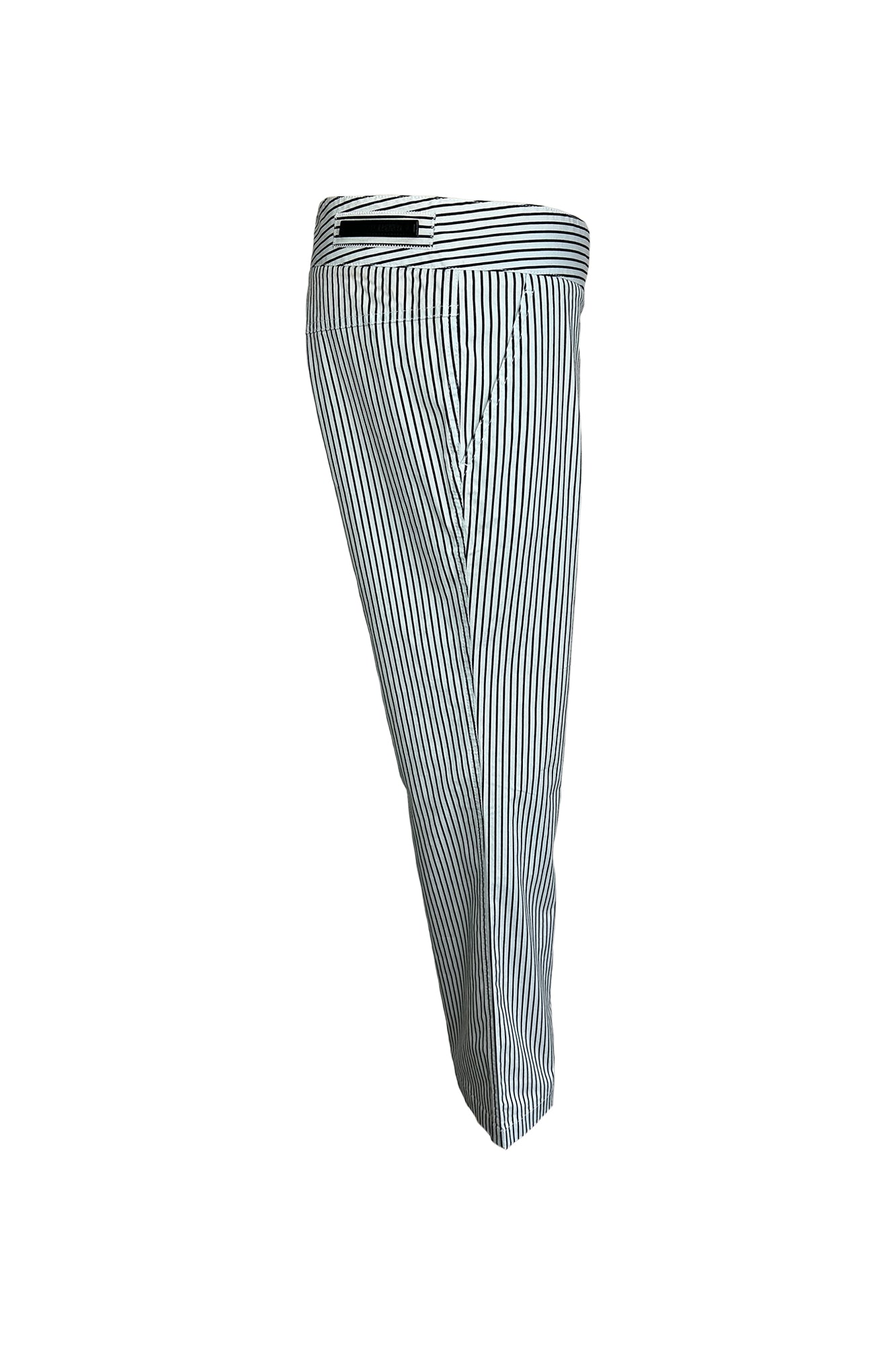 PRADA LINEA ROSSA 2000S STRIPED TROUSERS