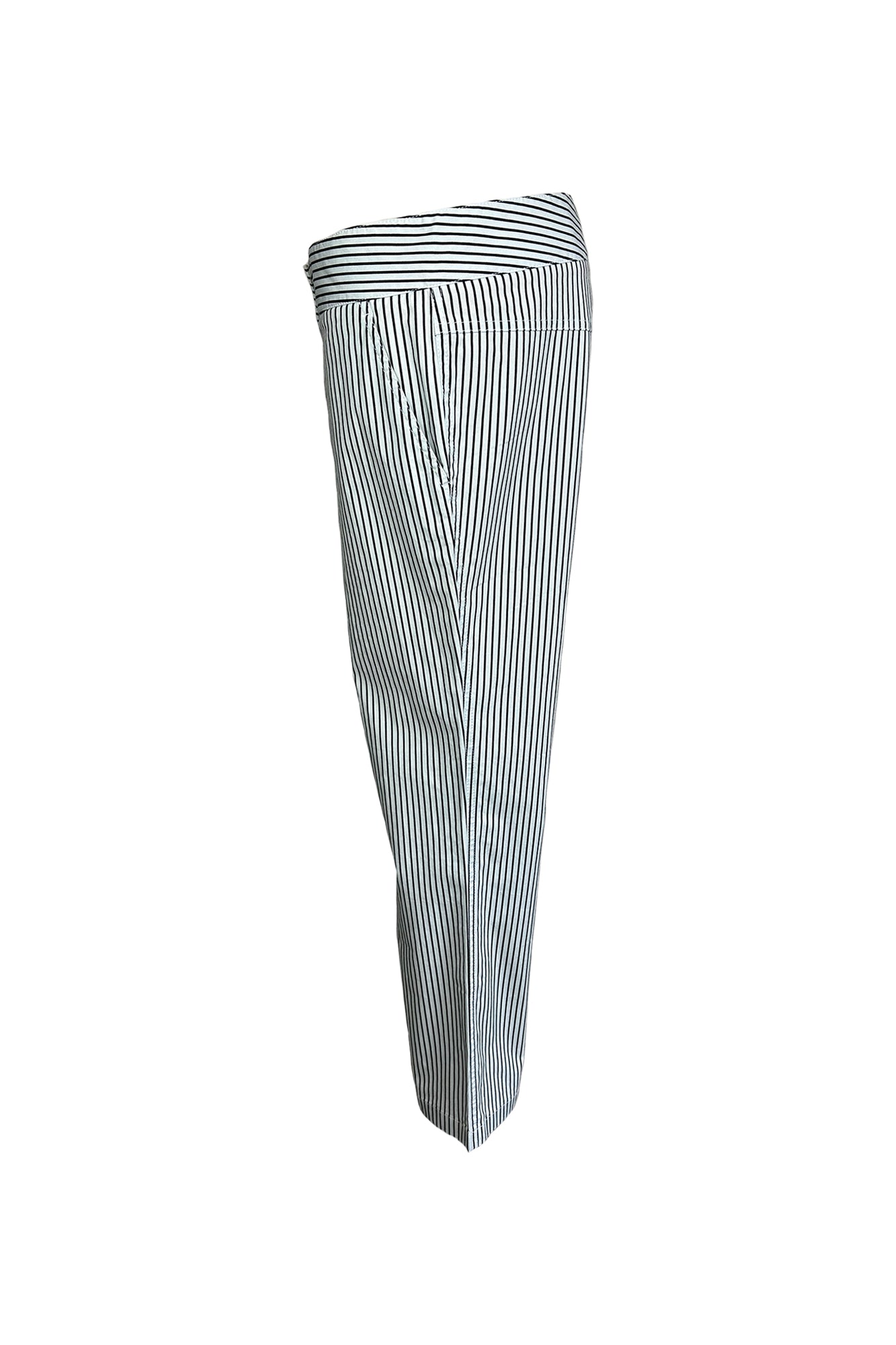 PRADA LINEA ROSSA 2000S STRIPED TROUSERS