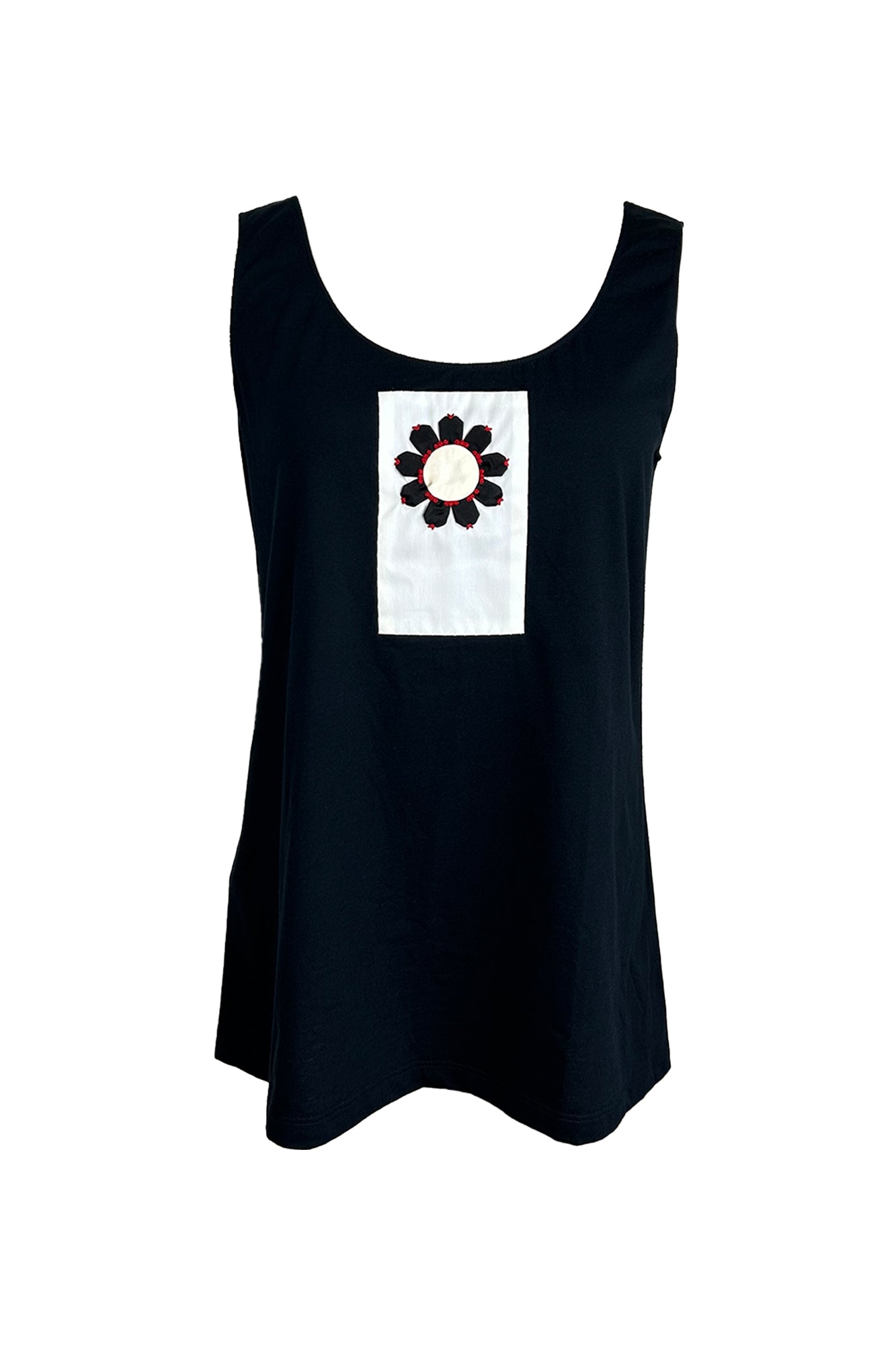PRADA S/S 2013 TOP BLACK