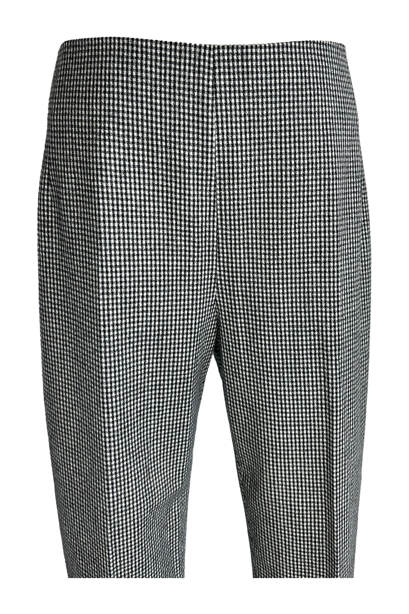 PRADA 1990S SHEPHERD'S CHECK TROUSERS