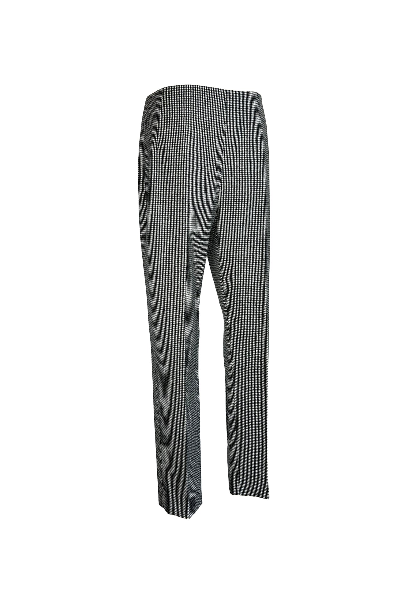 PRADA 1990S SHEPHERD'S CHECK TROUSERS