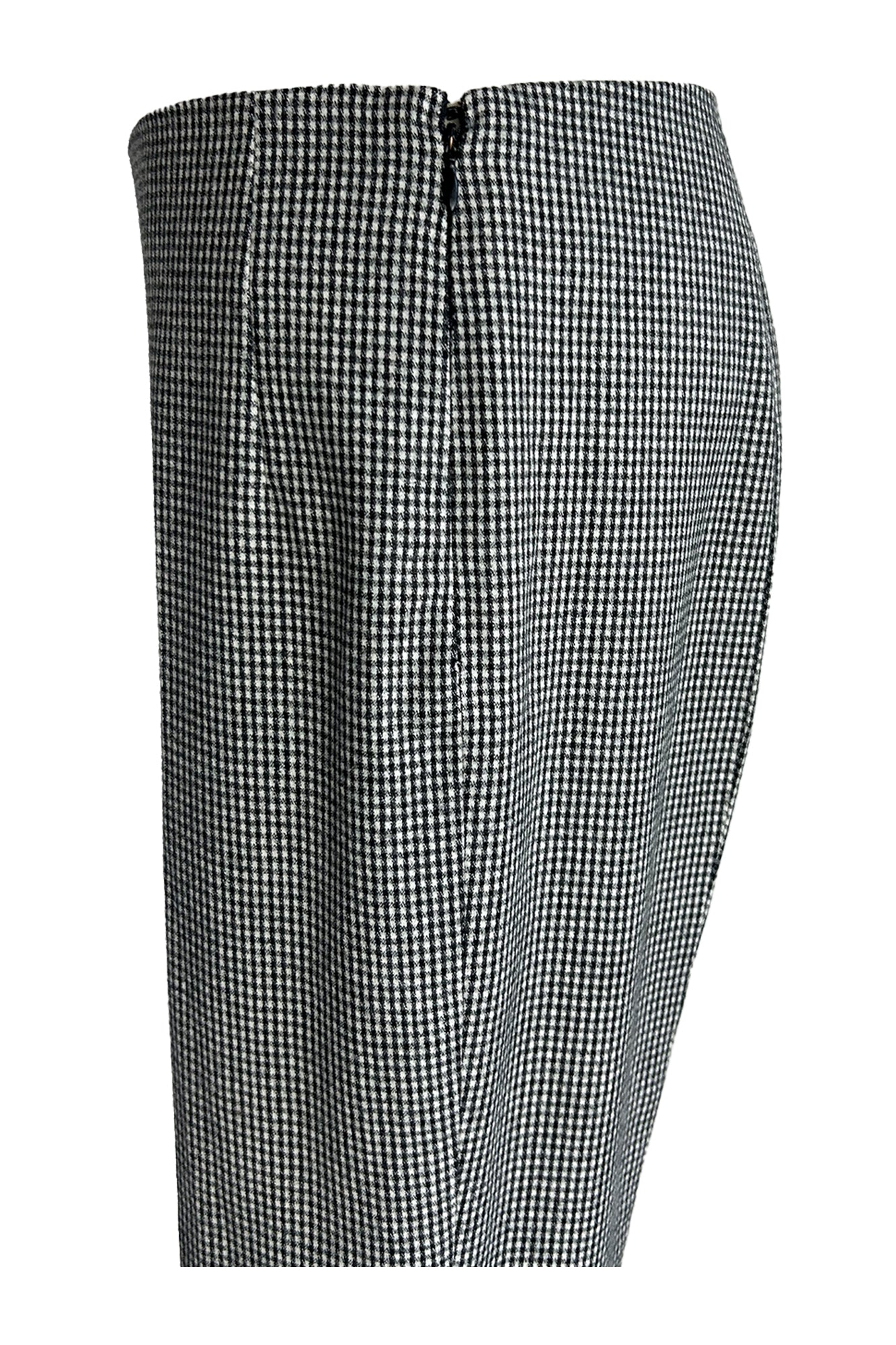 PRADA 1990S SHEPHERD'S CHECK TROUSERS
