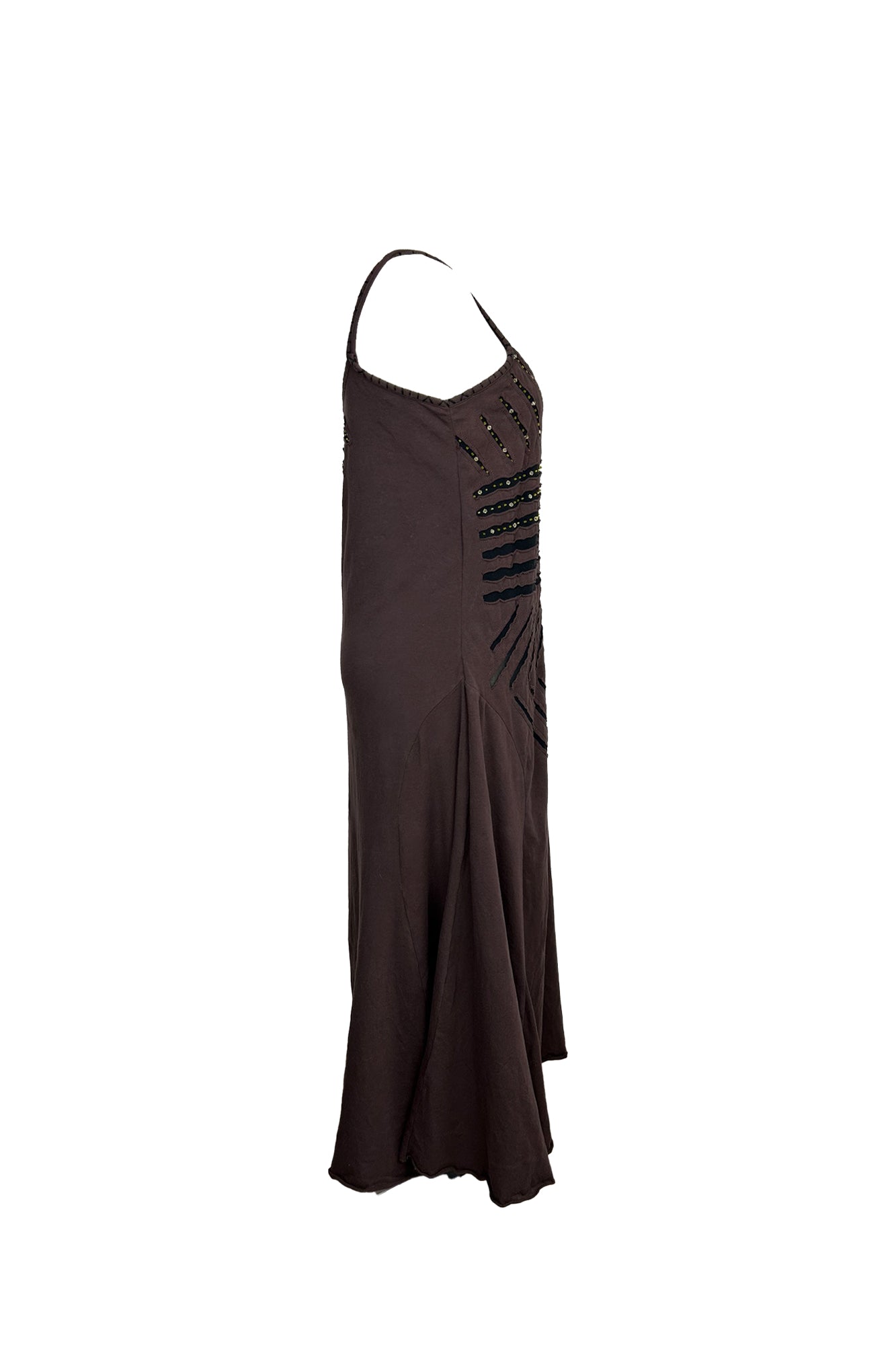 ROBERTO CAVALLI CLASS 2000S TRIBAL-INSPIRED DRESS