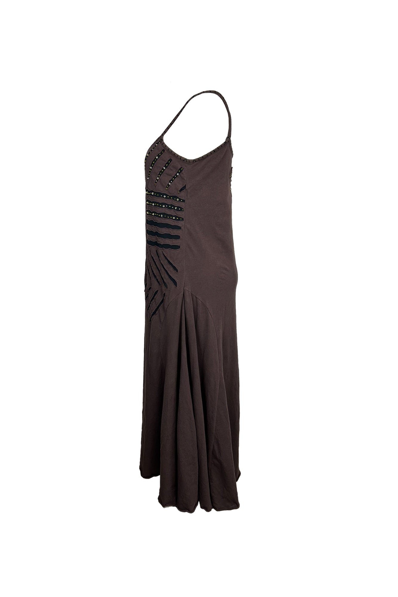 ROBERTO CAVALLI CLASS 2000S TRIBAL-INSPIRED DRESS