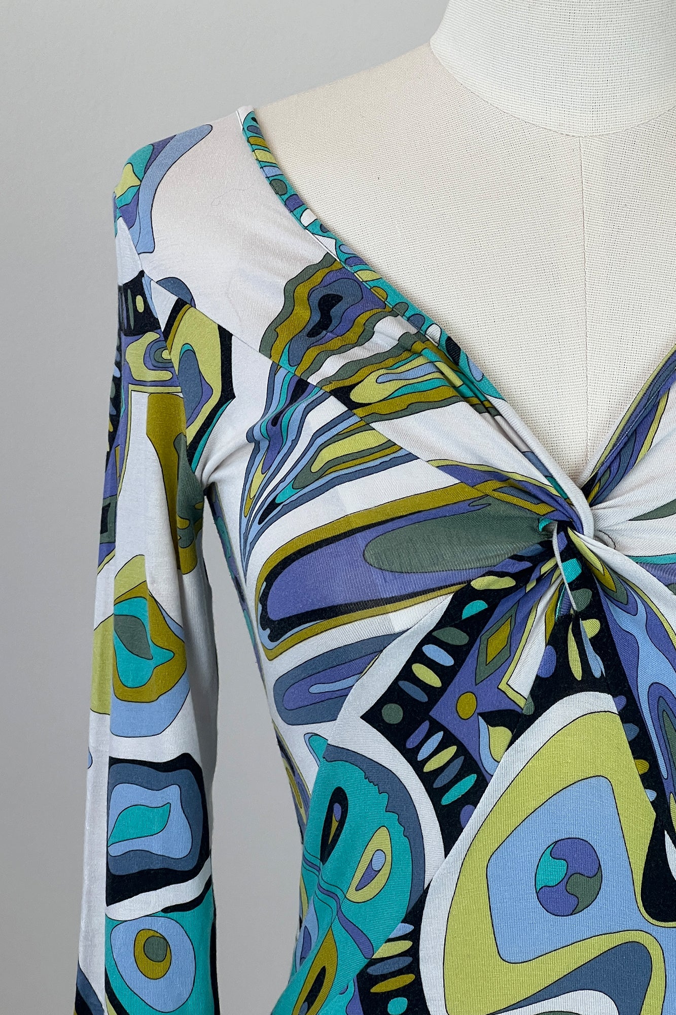 1990S ABSTRACT EMILIO PUCCI SHIRT