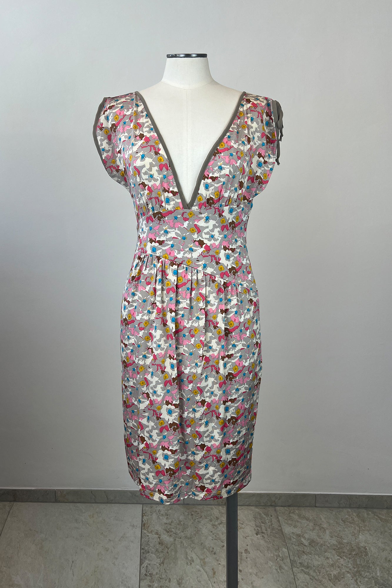 2010S SILK JERSEY MARNI DRESS