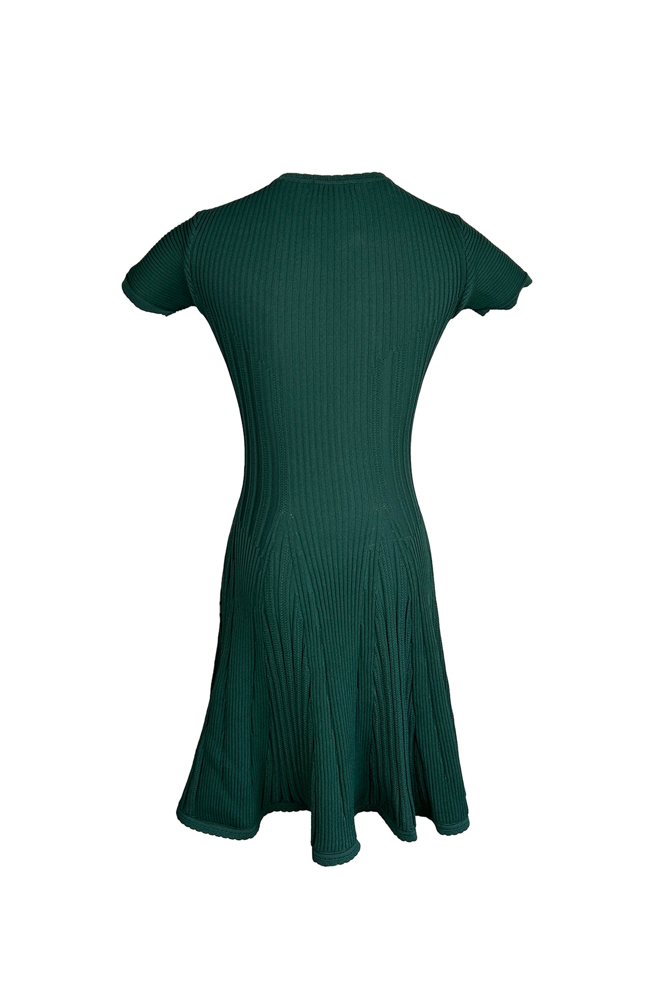 ALAIA 2010S CLING AND FLARE DRESS