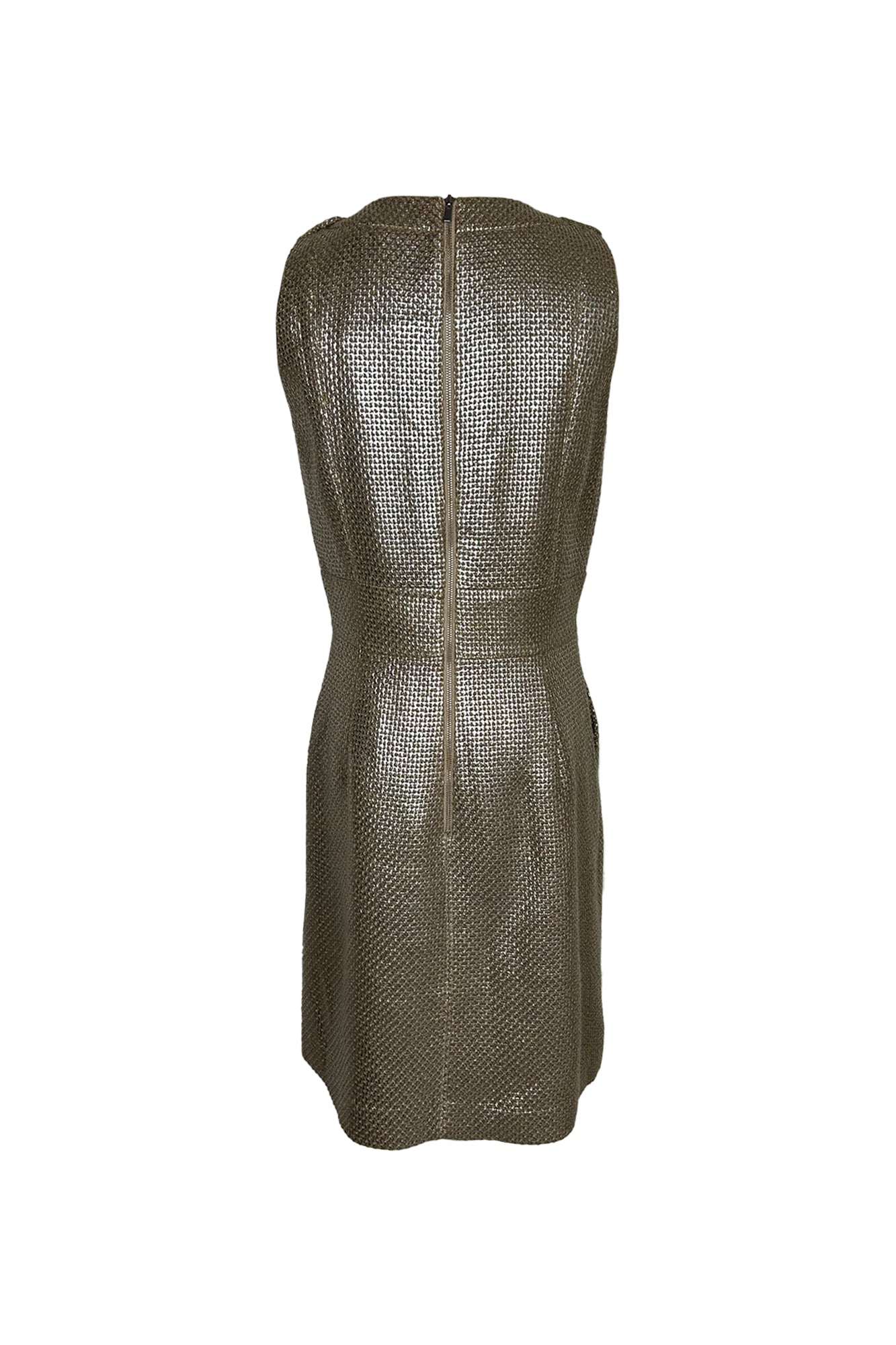 BANANA REPUBLIC 2010S METALLIC LOOK DRESS