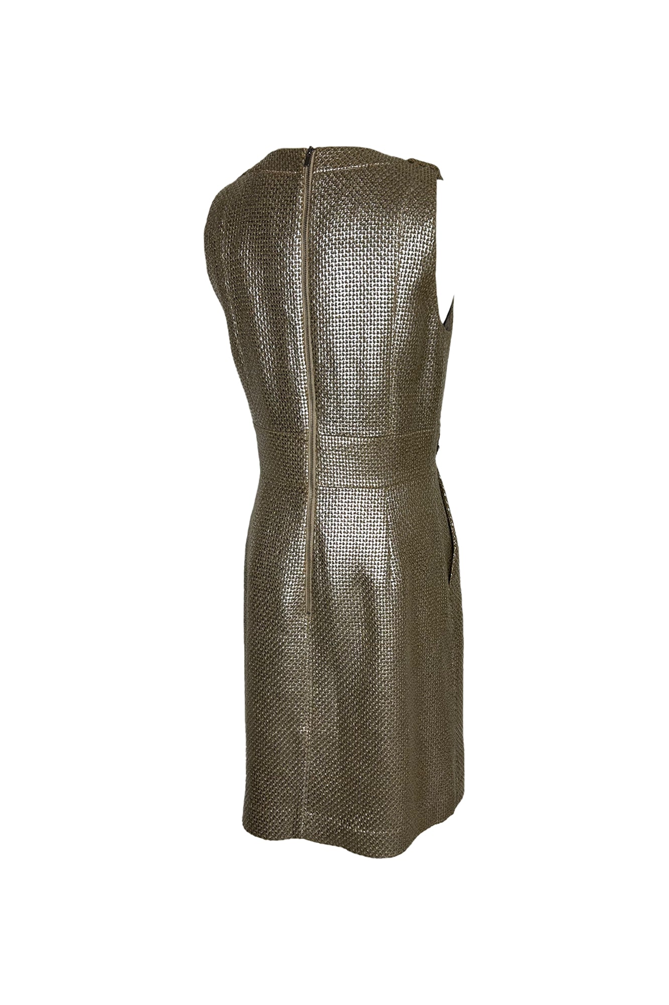 BANANA REPUBLIC 2010S METALLIC LOOK DRESS