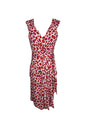 DIANE VON FURSTENBERG 2000S LADYBUG WRAP DRESS