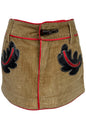 DSQUARED2 F/W 2004 WESTERN MINI SKIRT