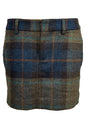 DSQUARED2 2000S WOOL PLAID MINI SKIRT