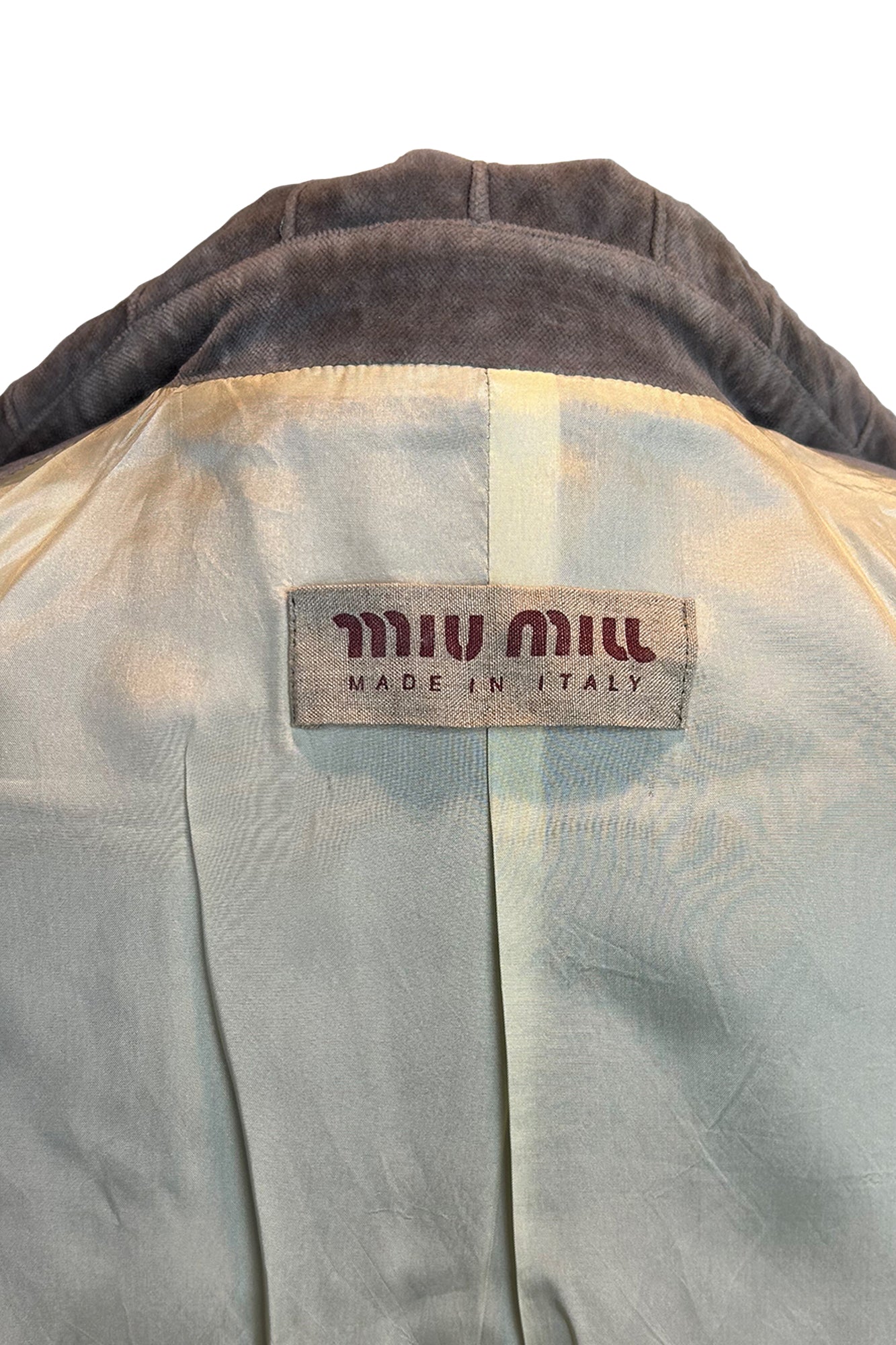 MIU MIU F/W 1994 VELVET JACKET