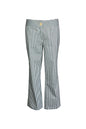 PRADA LINEA ROSSA 2000S STRIPED TROUSERS